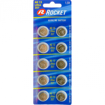 Rocket Alkaline AG13-LR44-LR1154-357 - 10er Blister