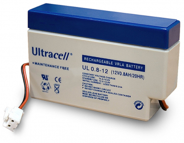 OEM Ultracell 1208 12V 0,8Ah JST