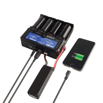 Xtar Smart Charger VP4 DRAGON LCD Display Multichemiecharger
