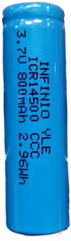 YLE Li-Ion 14500 Rechargeable 750mAh 3,7 V