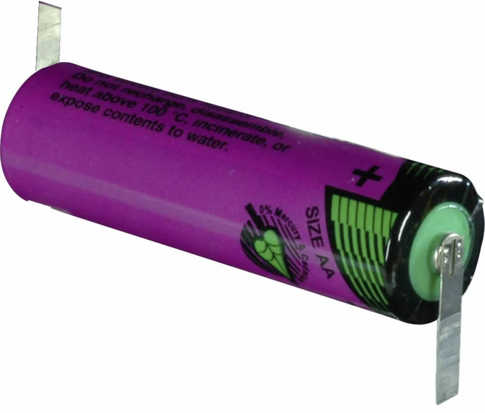 Batteria AA Tadiran, 3.6 V, 2.2 Ah, Lio cloruro di tionile | RS