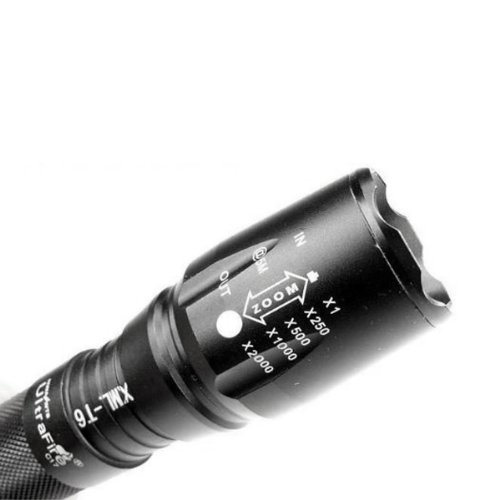 Ufi Pro Fokus R6 LED Taschenlampe fokussierbar Cree XML-T6 max 1000 Lumen 