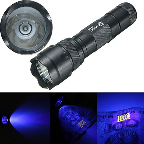 Ultrafire WF-502 UV 3w LED UV 395nm Taschenlampe 