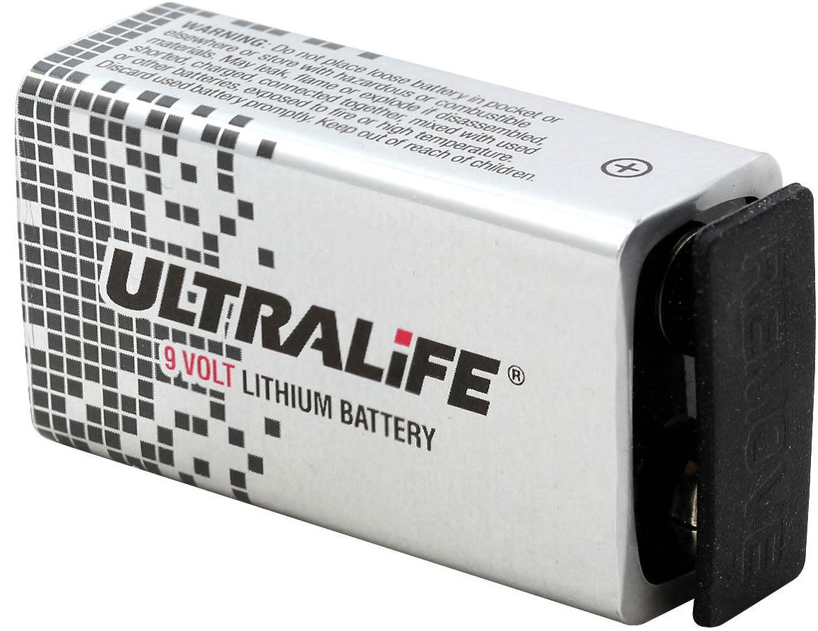 VOLTRONIC SHOP Ultralife Lithium EBlock U9VLJP 9V 1200 mAH