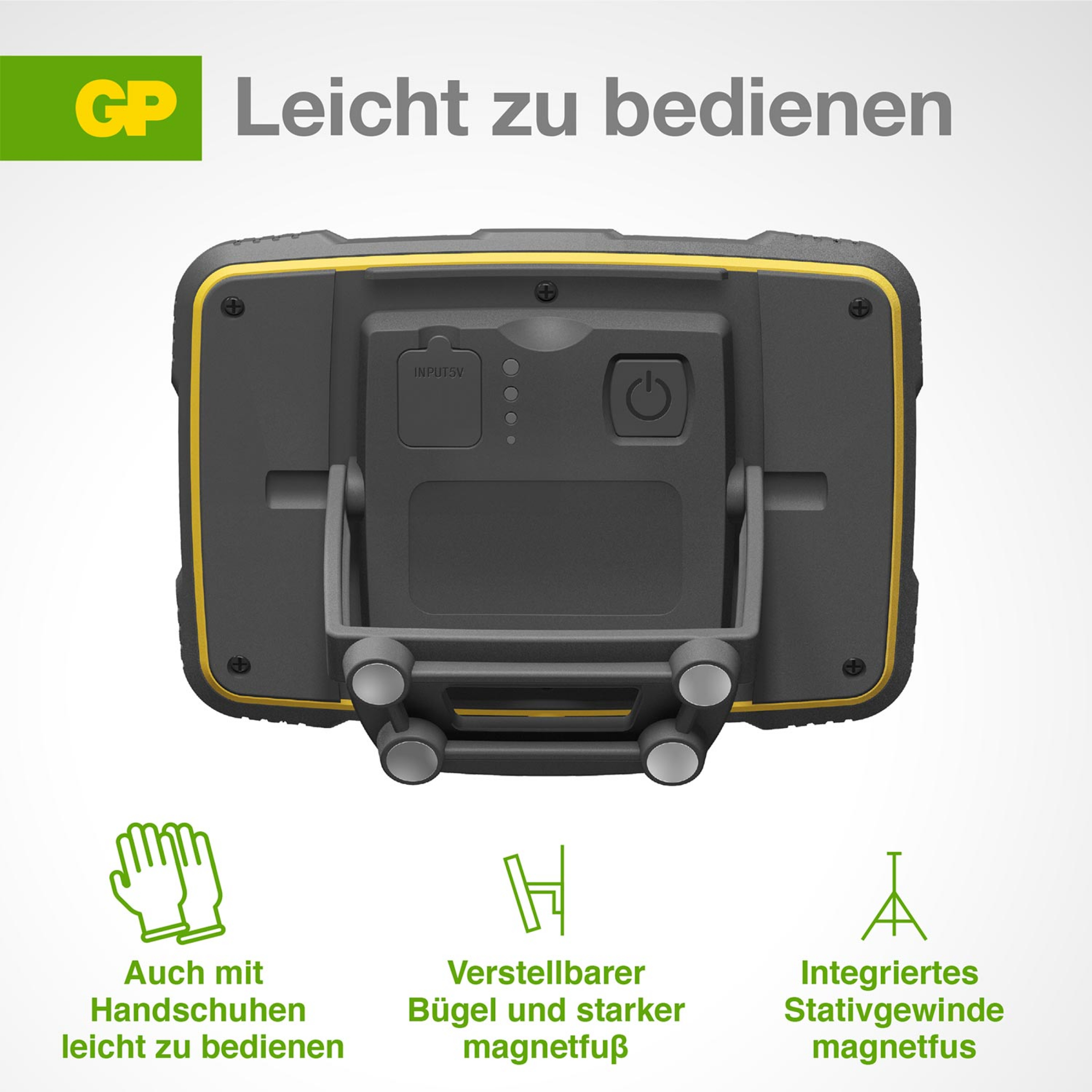 GP Panel Worklight Discovery GPCWP15 - 1200 Lumen Inkl. Akku
