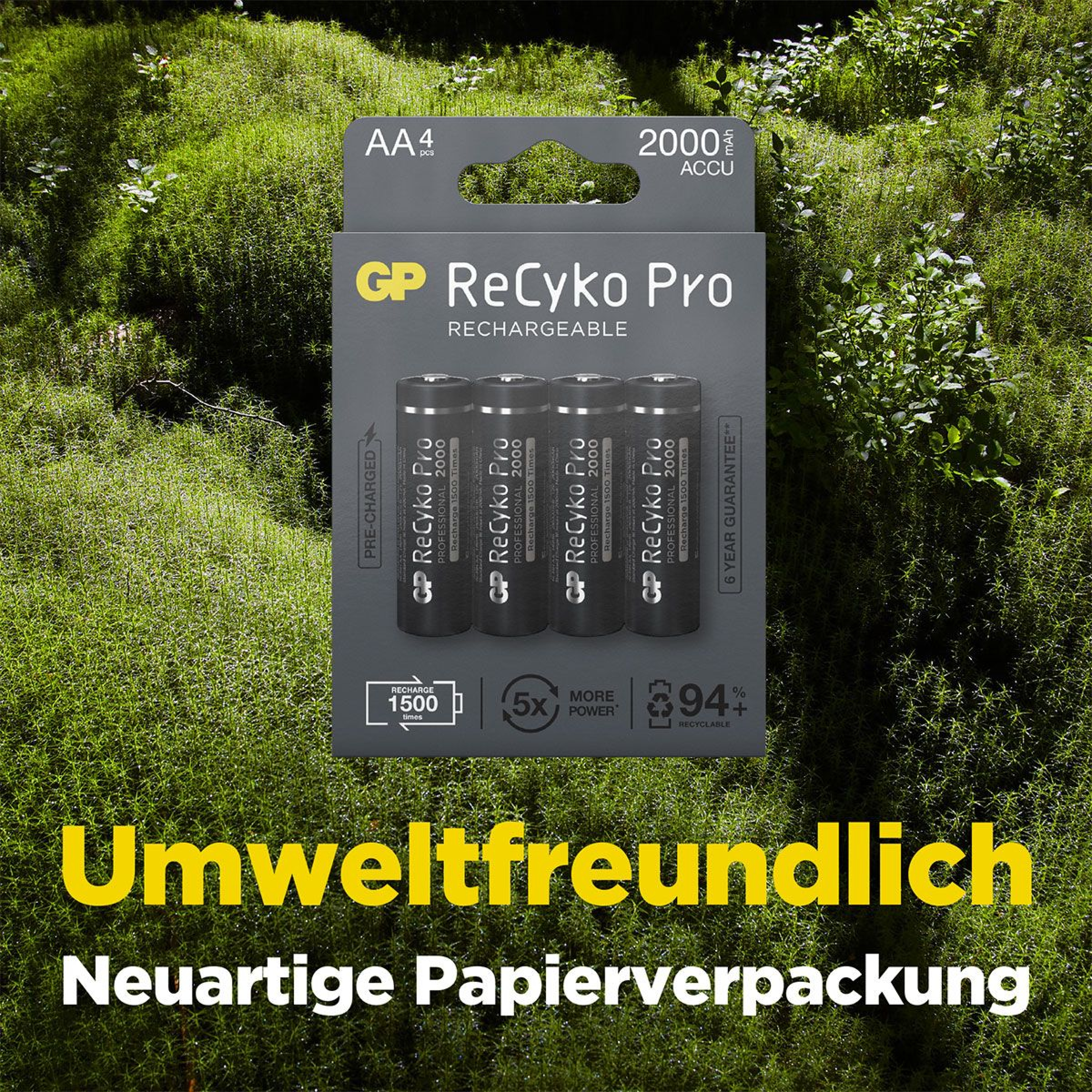 GP ReCyko Pro AA Mignon Akku