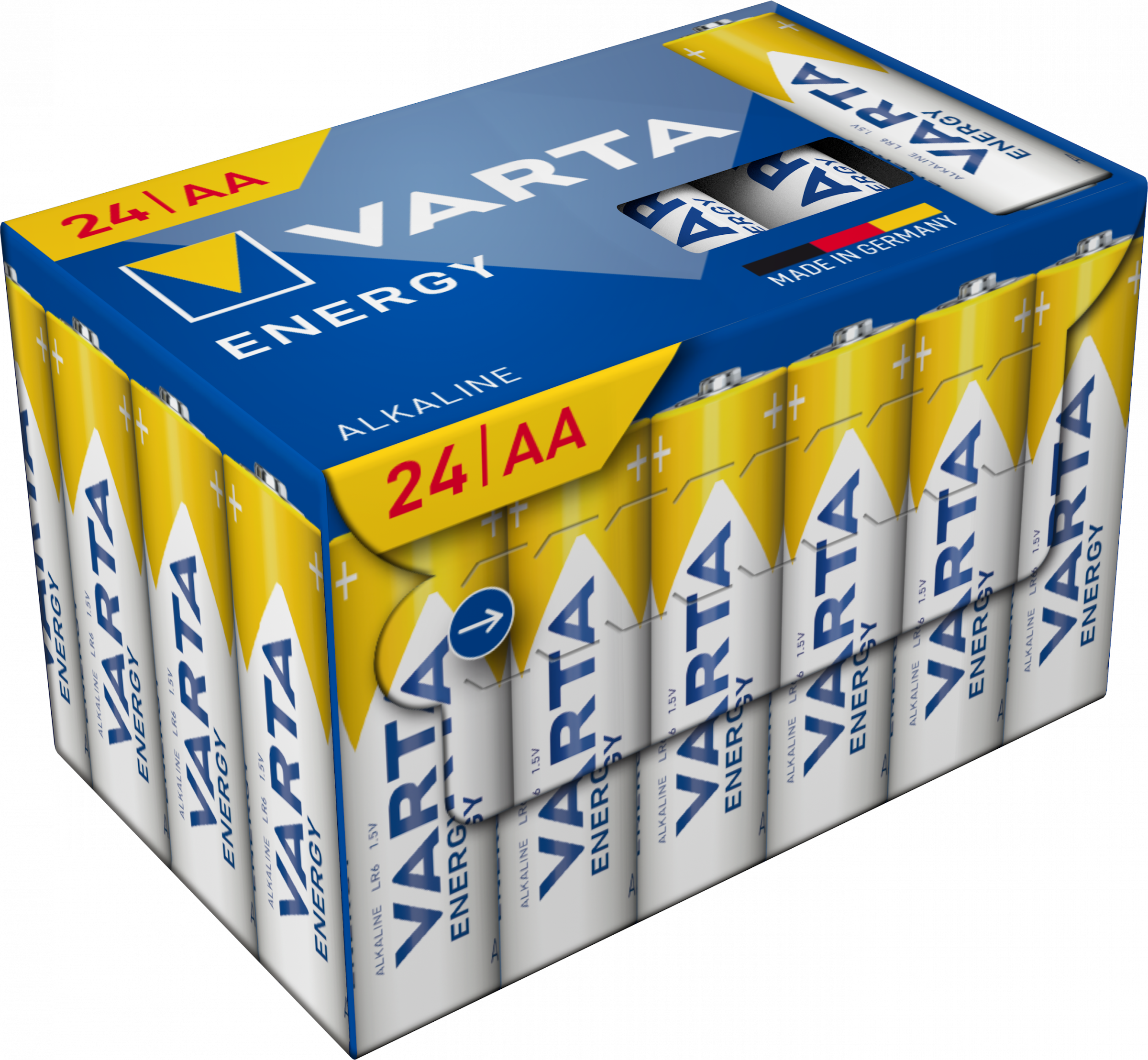 Varta Energy Alkaline 4106-LR06-AA-Mignon Cube - 24er Box