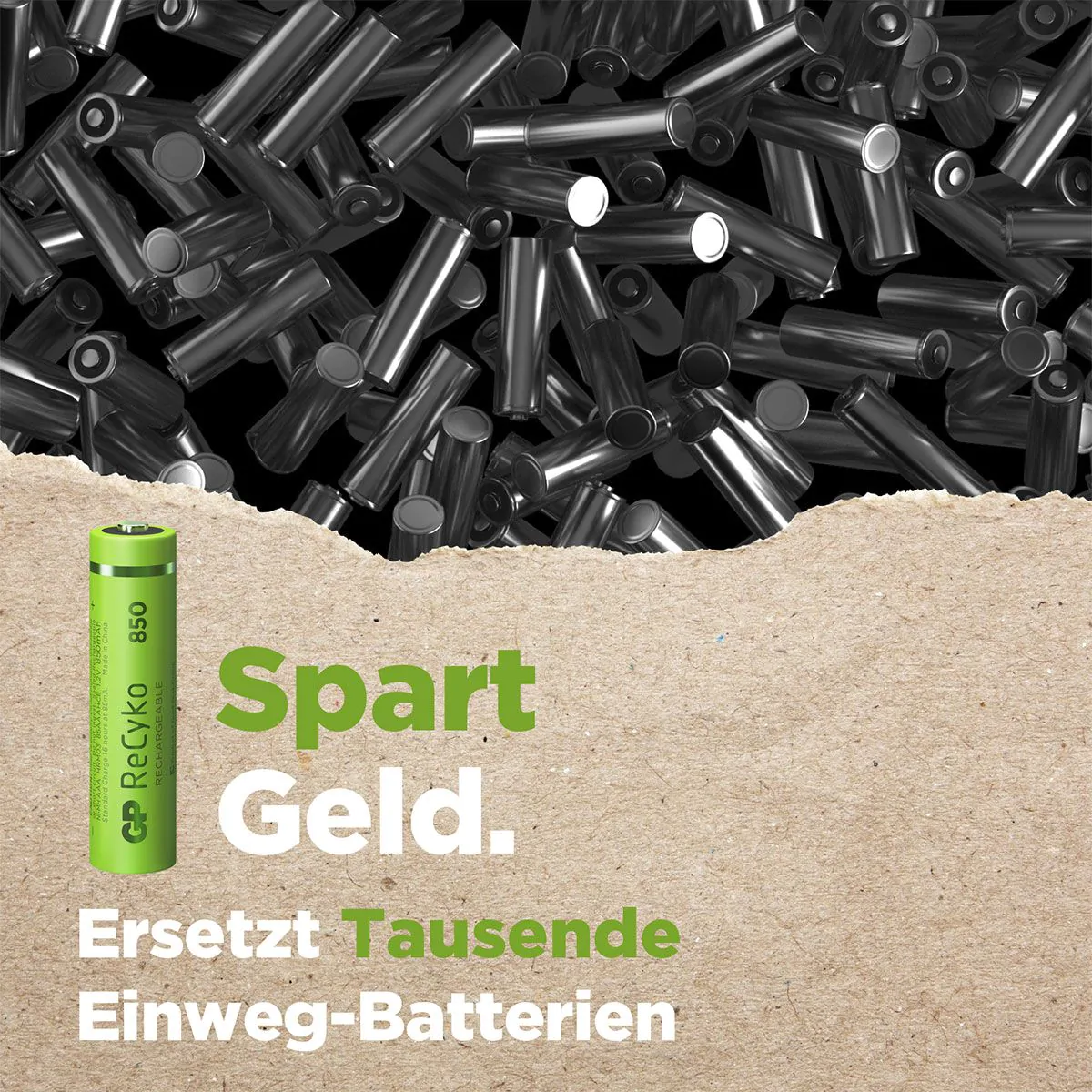 GP NIMH AA HR06 Recyko 2600 mAh - 162er Bulk
