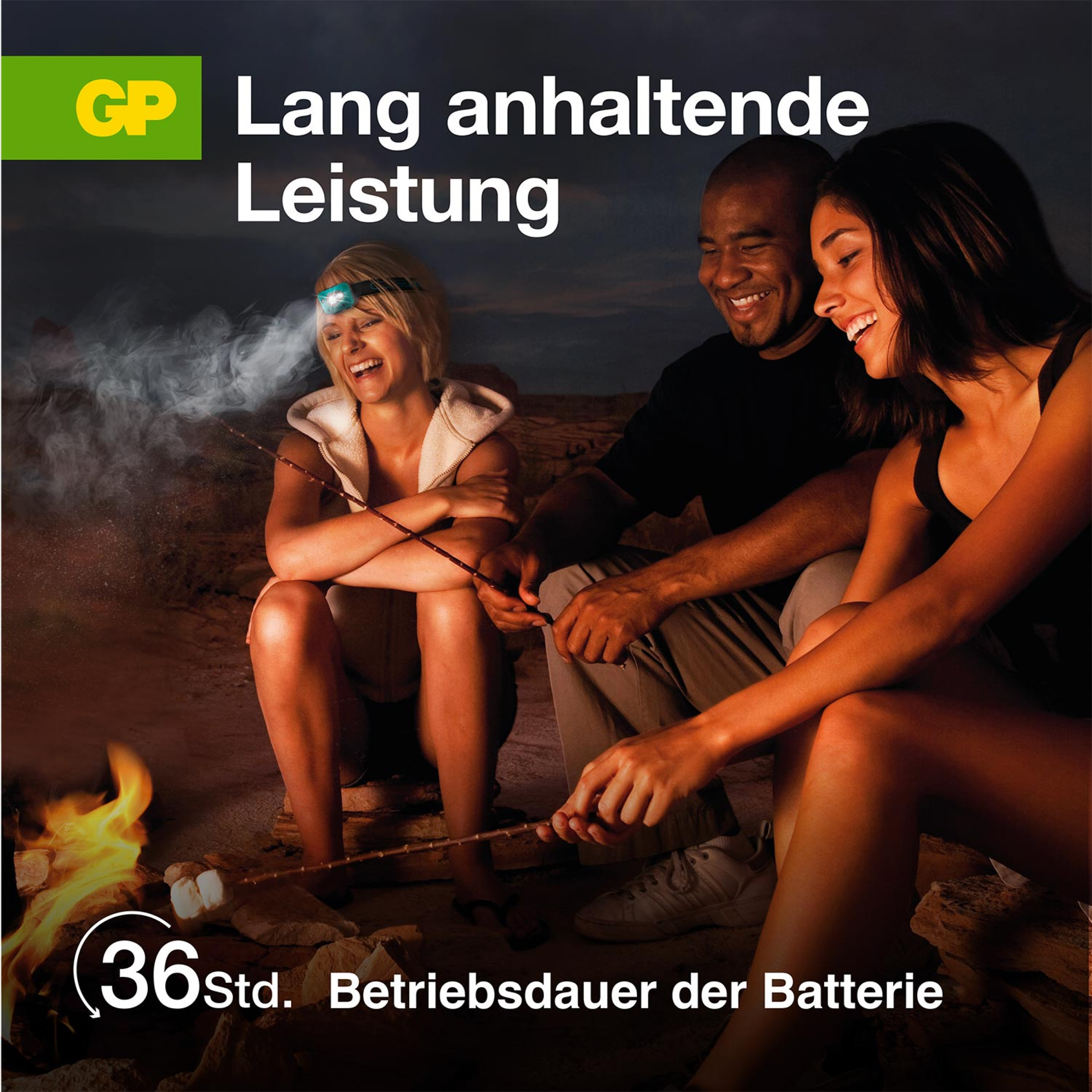GP Stirnleuchte Discovery CH44 - Motion Sensor inkl. 3X AAA