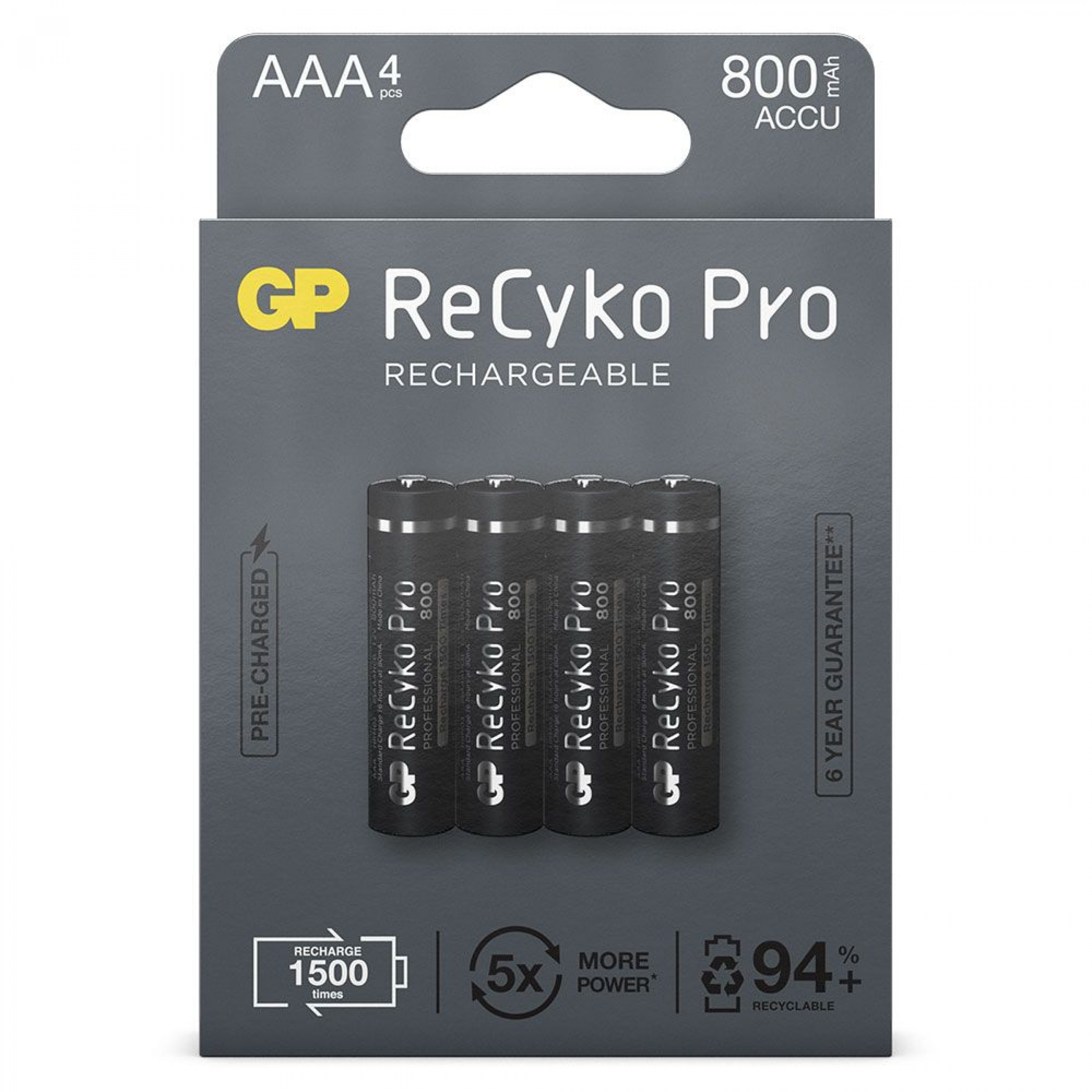 GP ReCyko Pro AAA Micro Akku