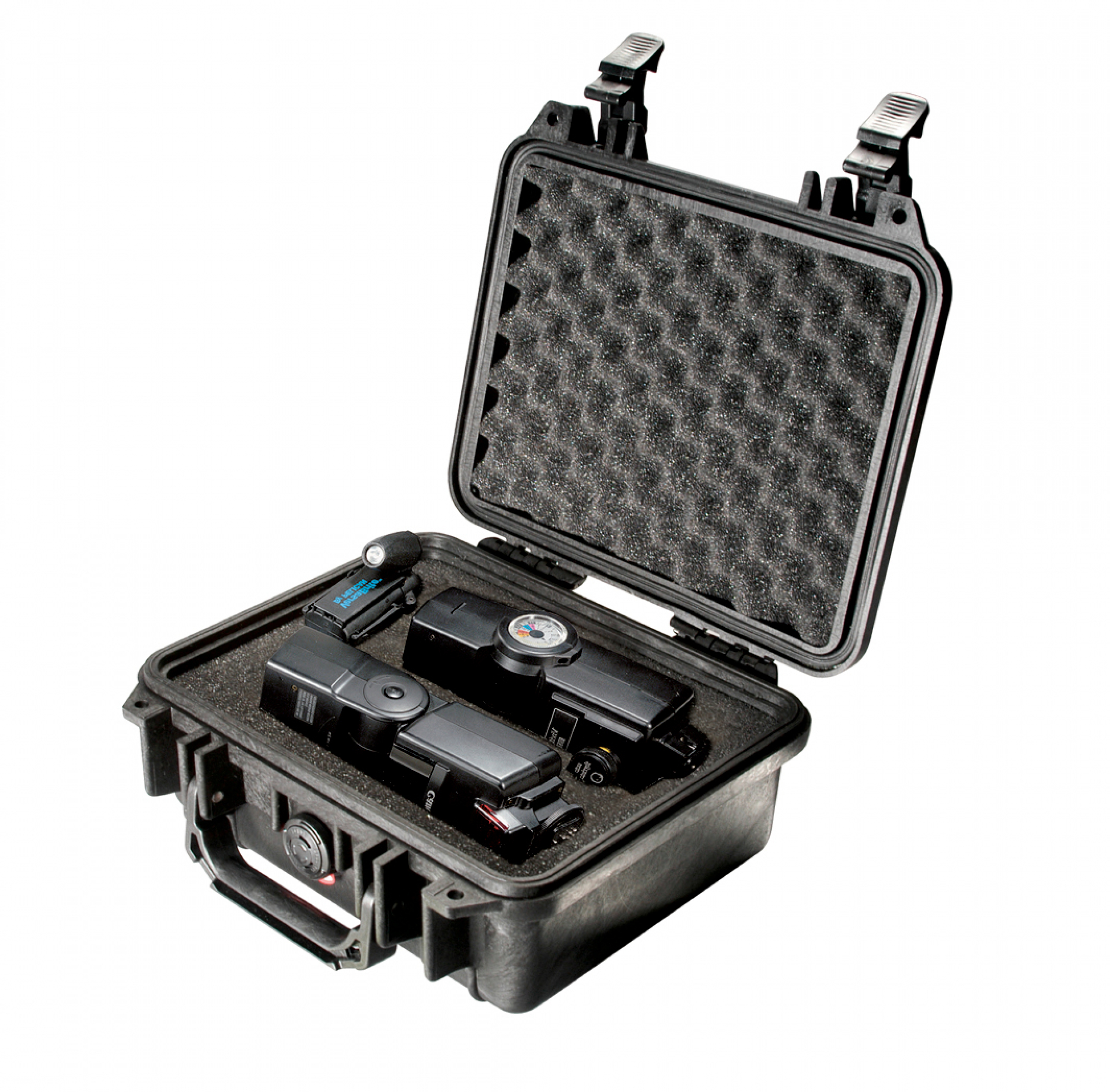 Peli Schutzkoffer 1200 WF inkl. Schaumstoff schwarz