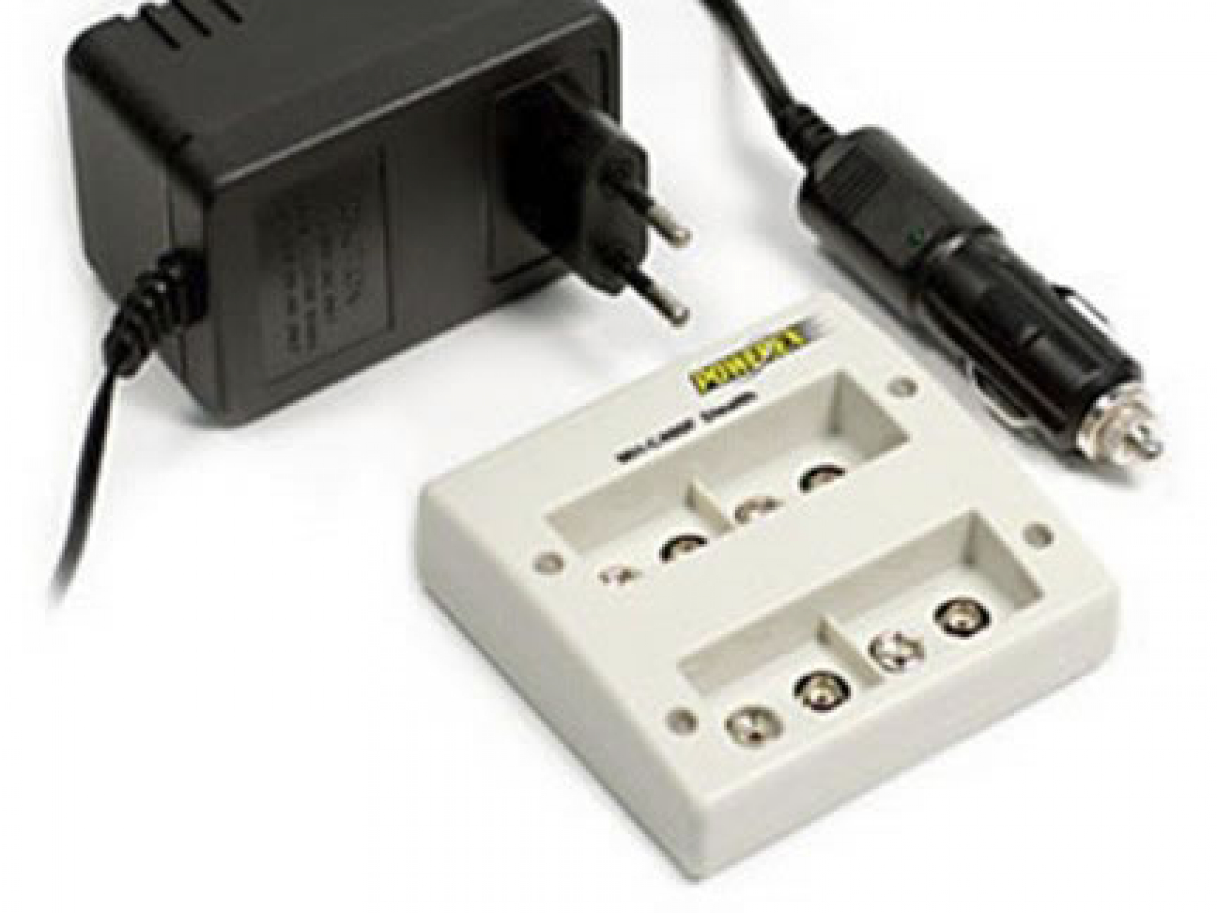 Powerex MH-C490F Ladegerät für 1-4x 9V Akkus