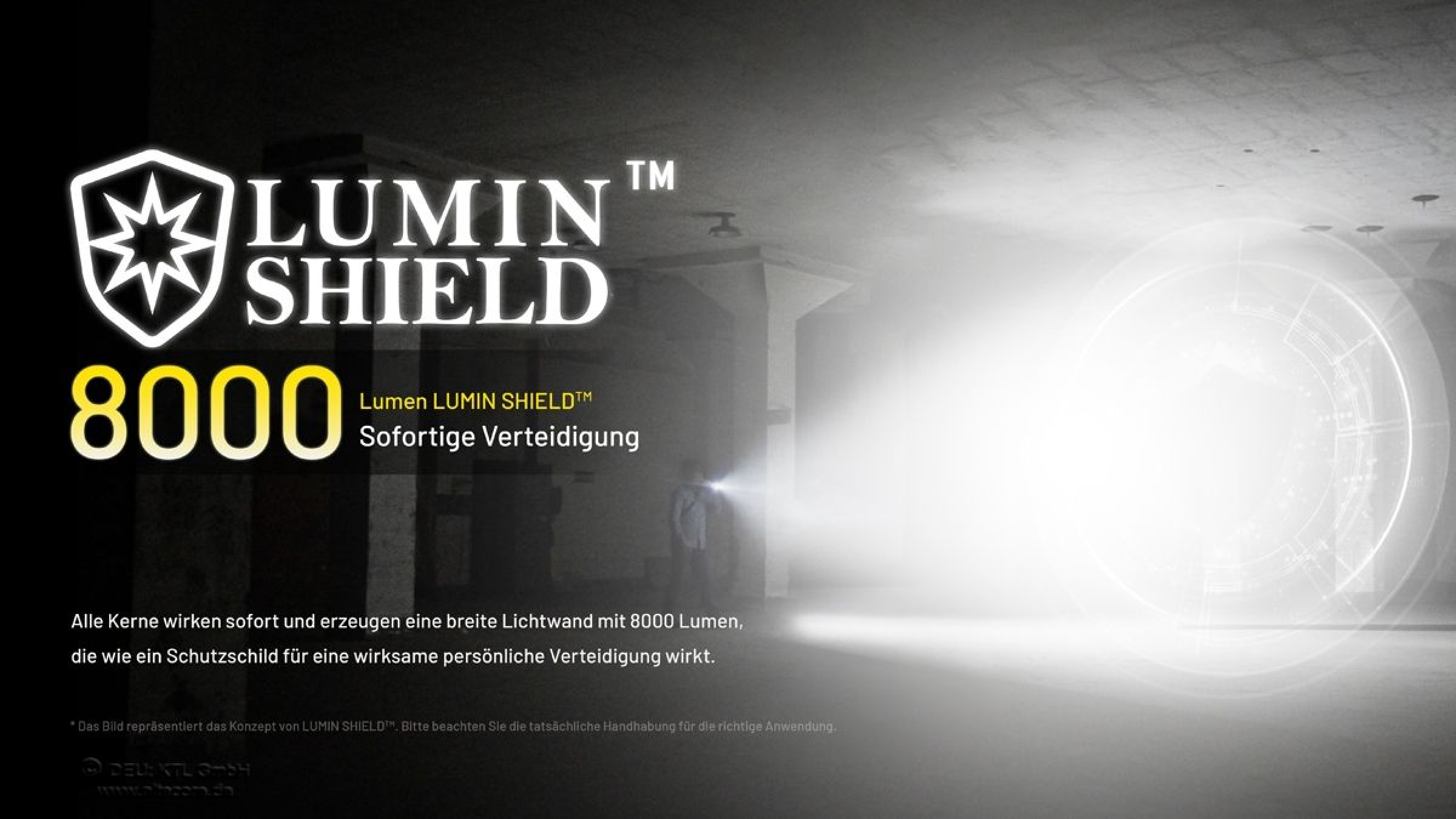 Nitecore Taschenlampe EDC37 - 8000 Lumen