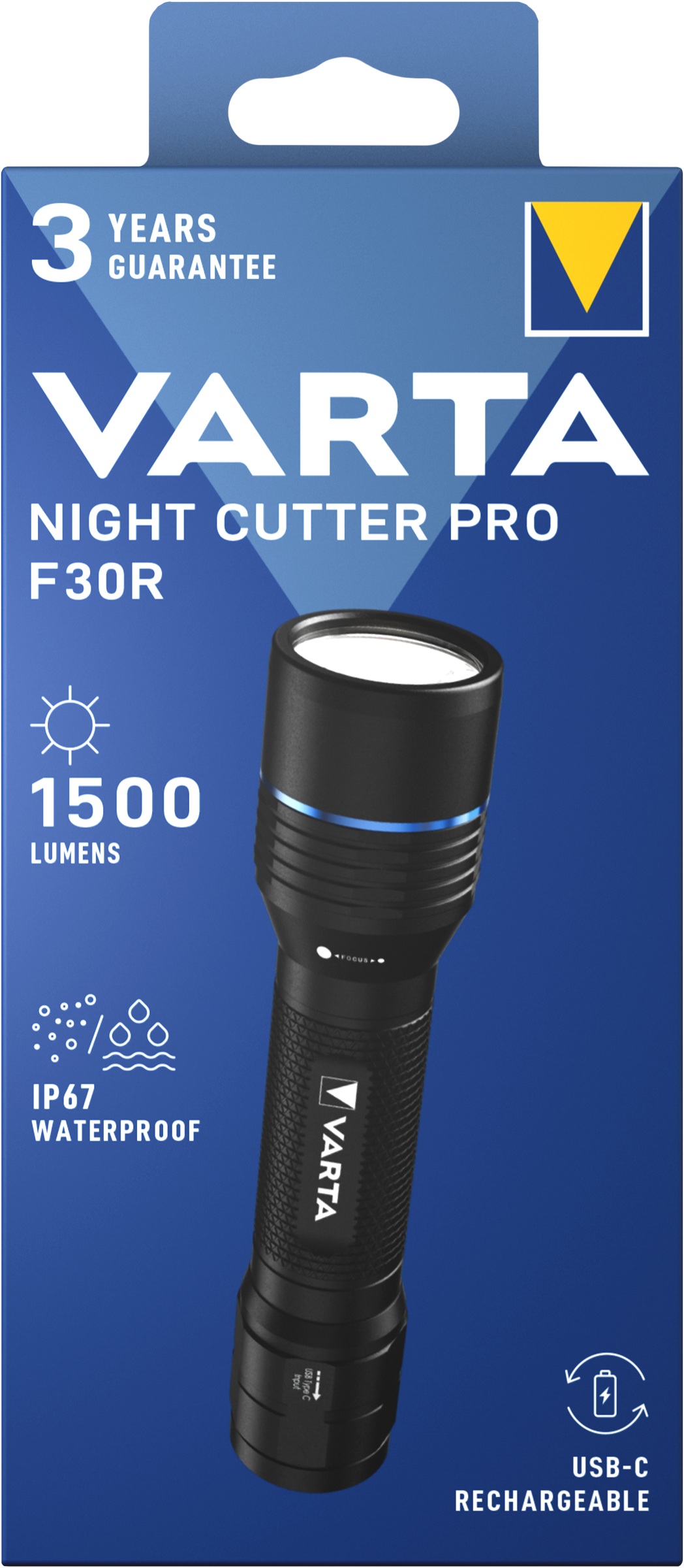 Varta Night Cutter Pro F30R mit Akku