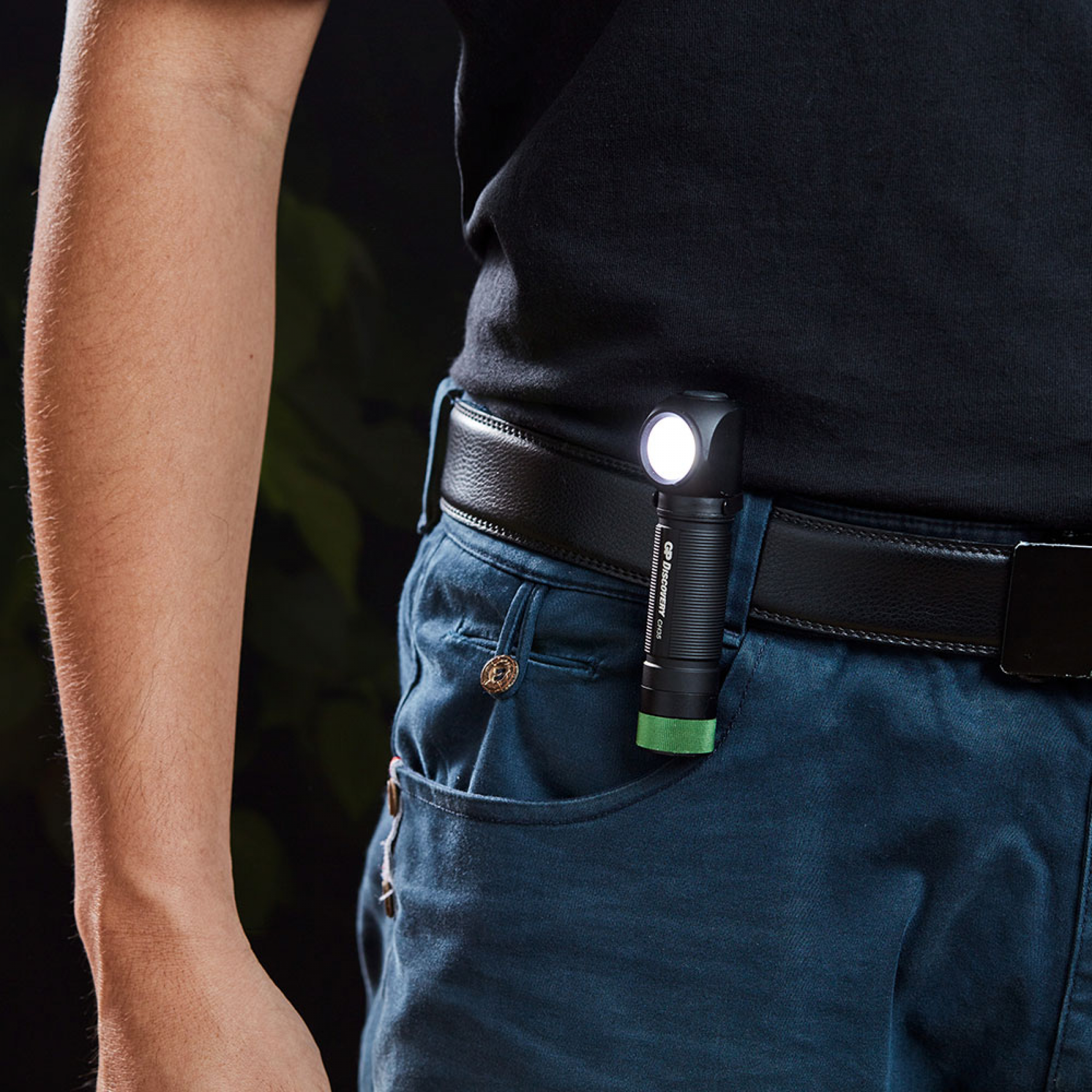 GP Stirnleuchte Discovery CH35 - 600 Lumen inkl. 18650 Akku