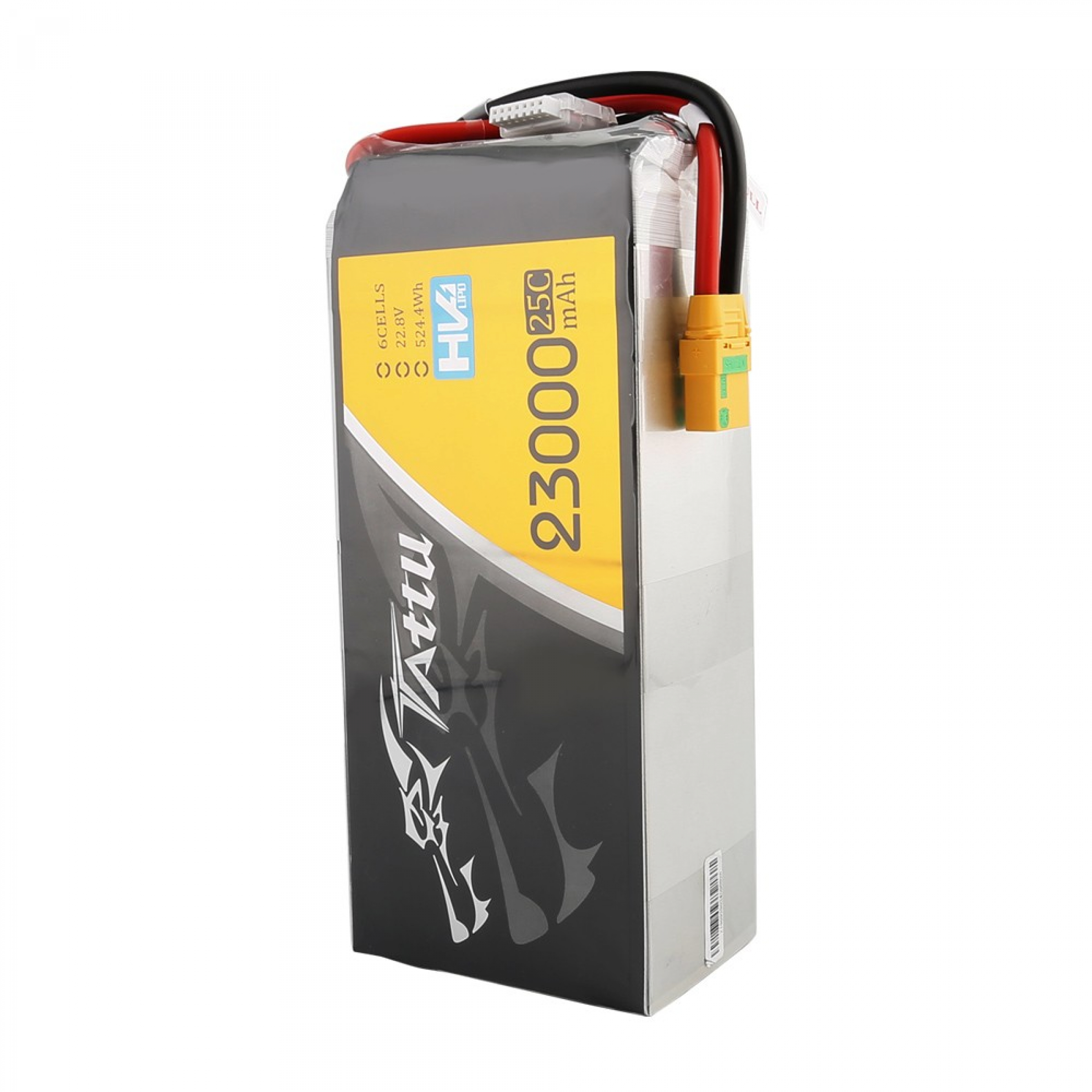 Tattu 23000mAh 22,8V 25C 6S1P Lipo Akku mit XT90-S