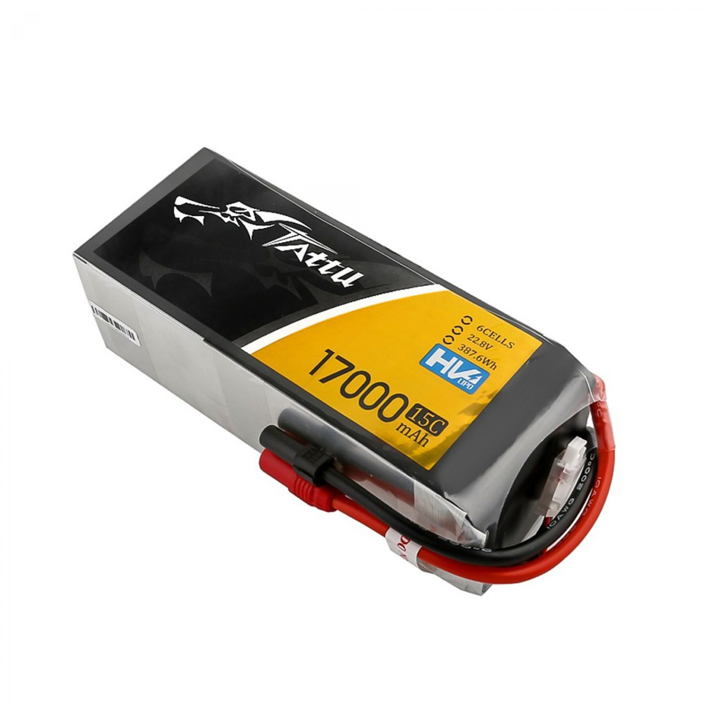 Tattu 17000mAh 22.8V 15C 6S1P Lipo Akku AS150+XT150