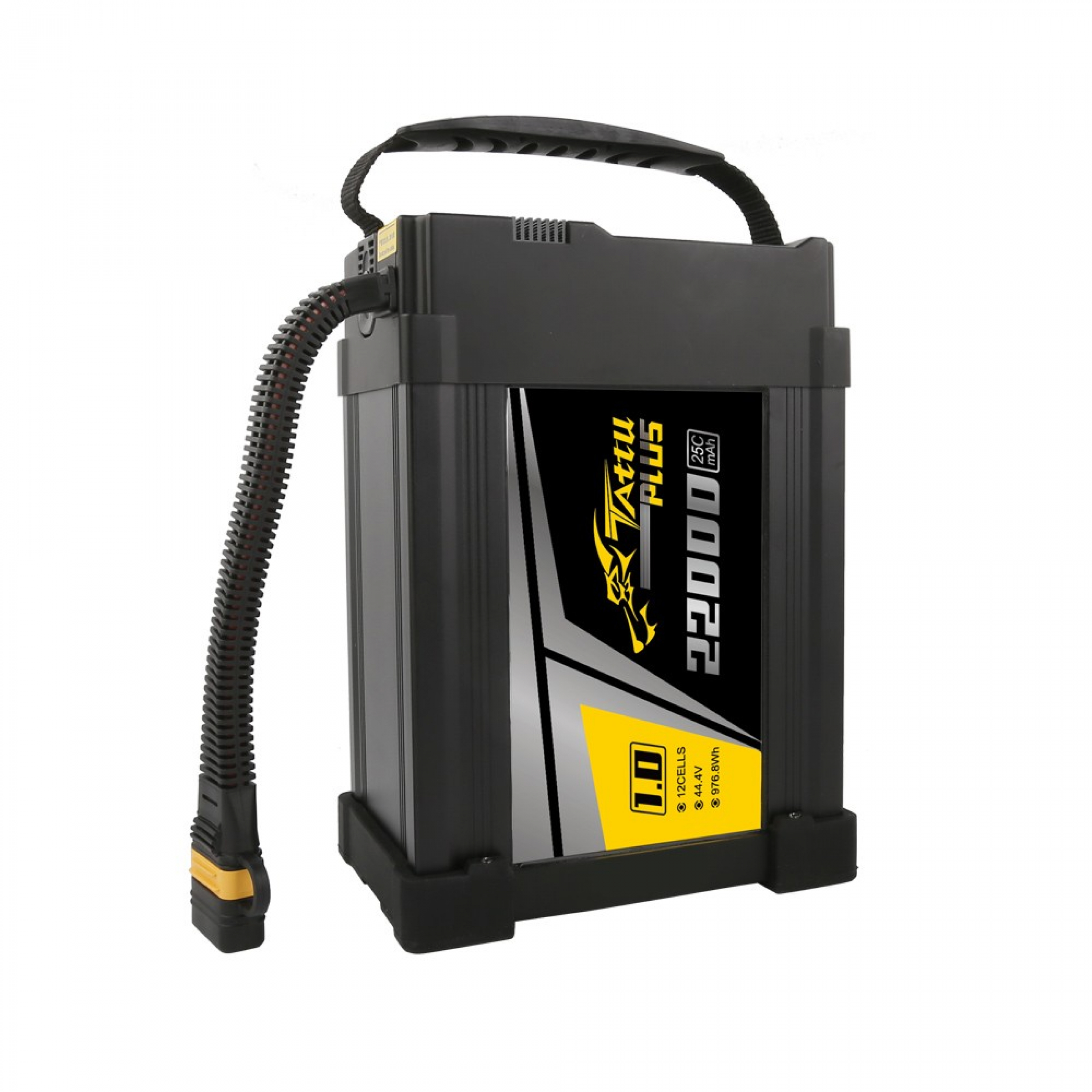 Tattu Plus 1.0 22000mAh 44,4V 25C 12S1P Lipo-Akku mit AS150U-Stecker