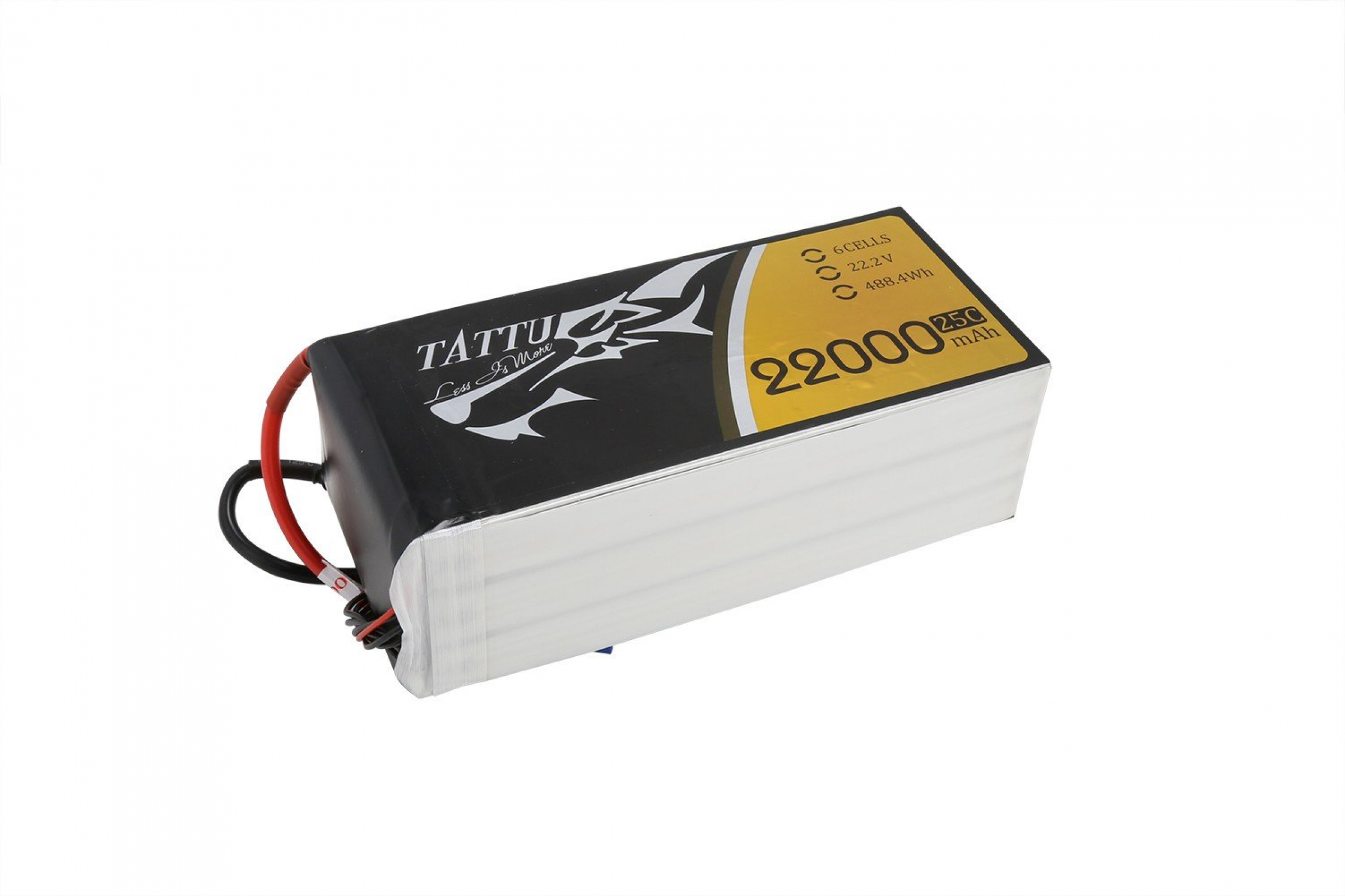 Tattu 22000mAh 22.2V 25C 6S1P Lipo Akku Pack XT150+AS150