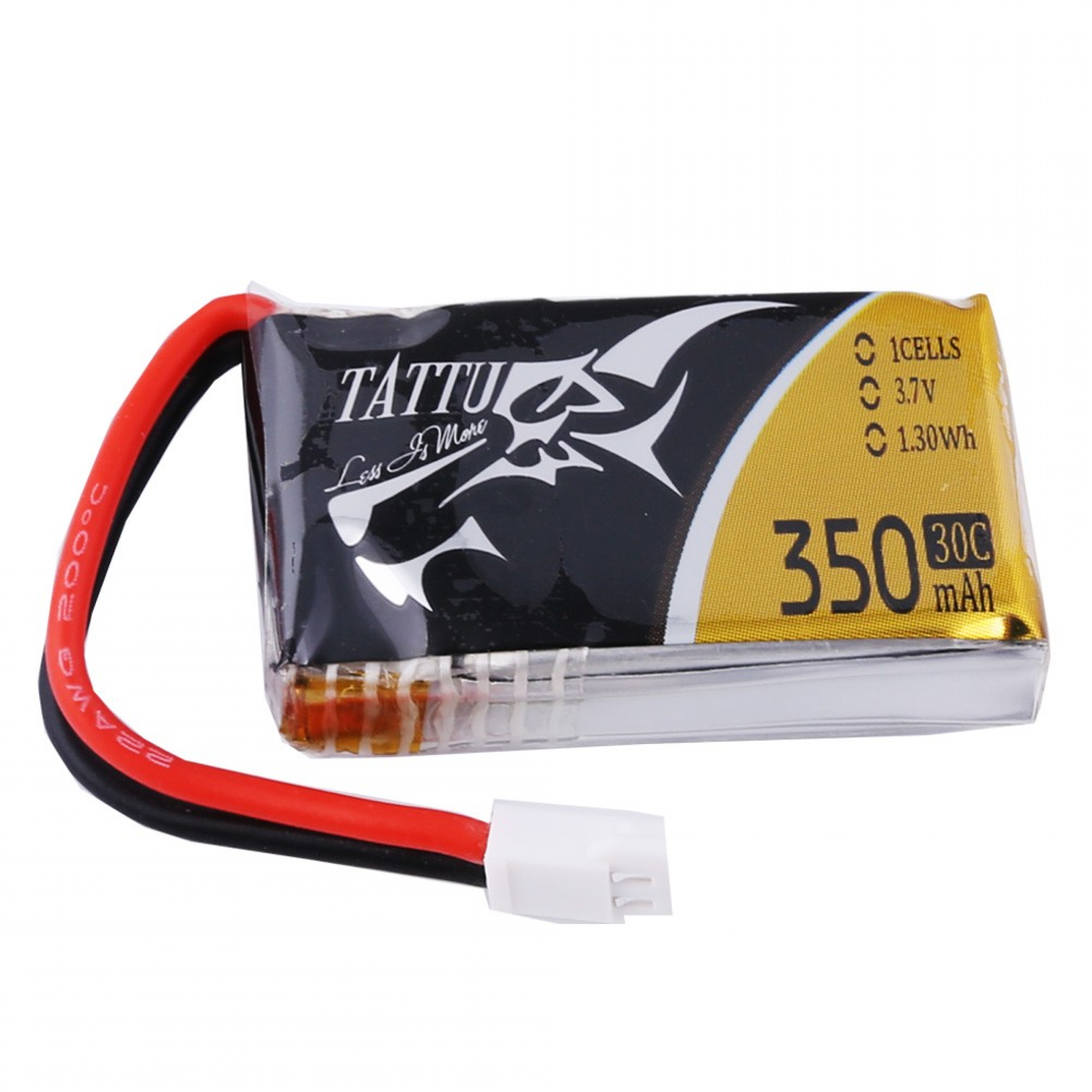 Tattu Akku 3 7v 350mah 30C mit Molex-Stecker