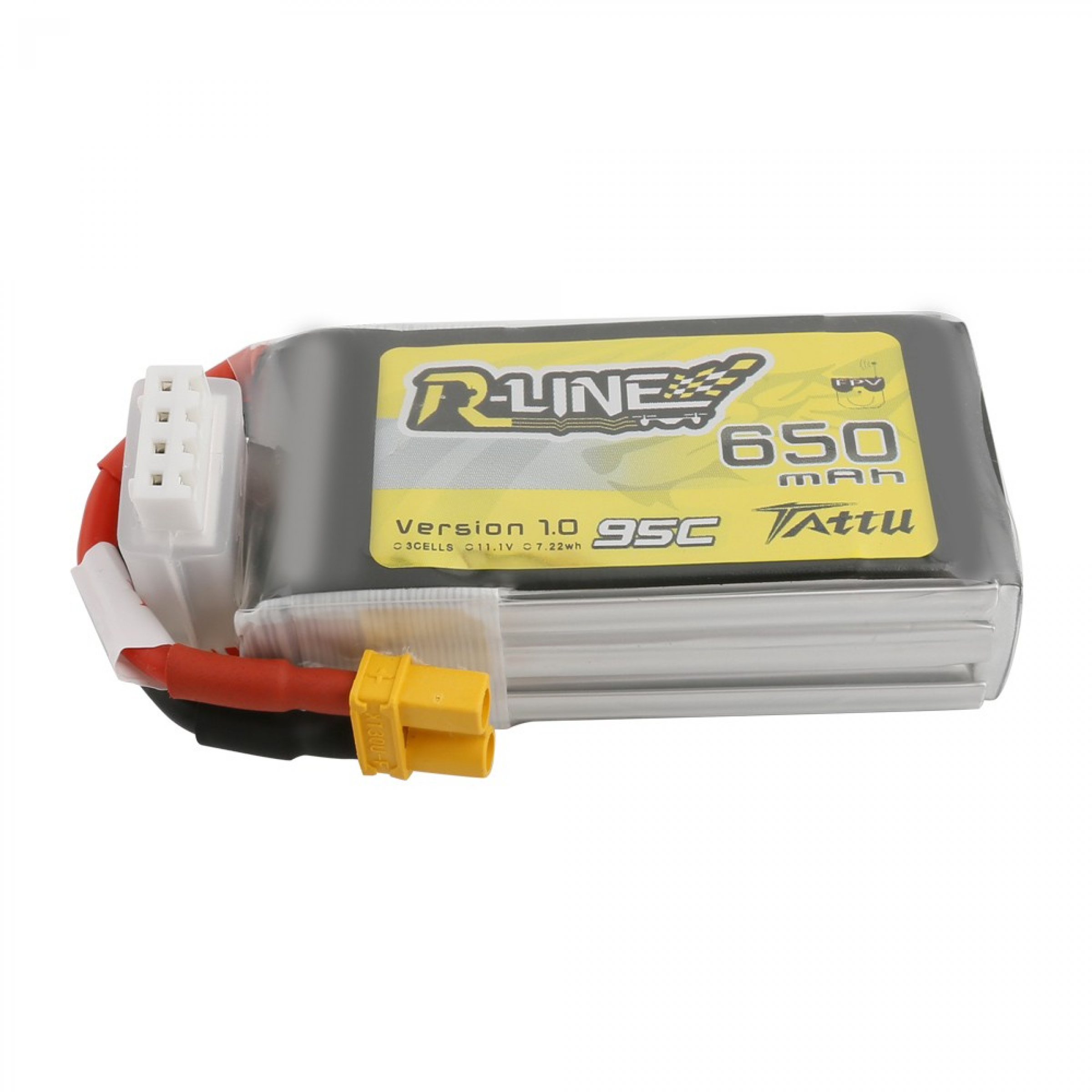 Tattu R-Line 650mAh 11.1V 3S1P 95C Lipo Battery