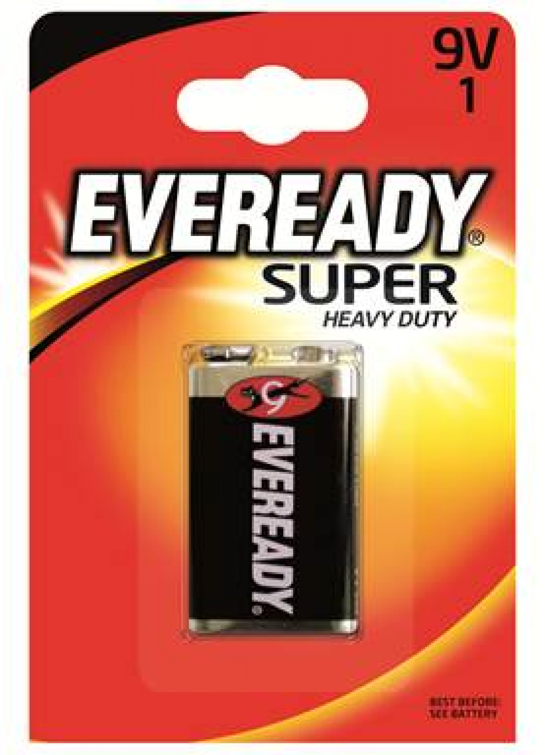 Eveready Super  6F22 1222 9V E Block 1er Blister