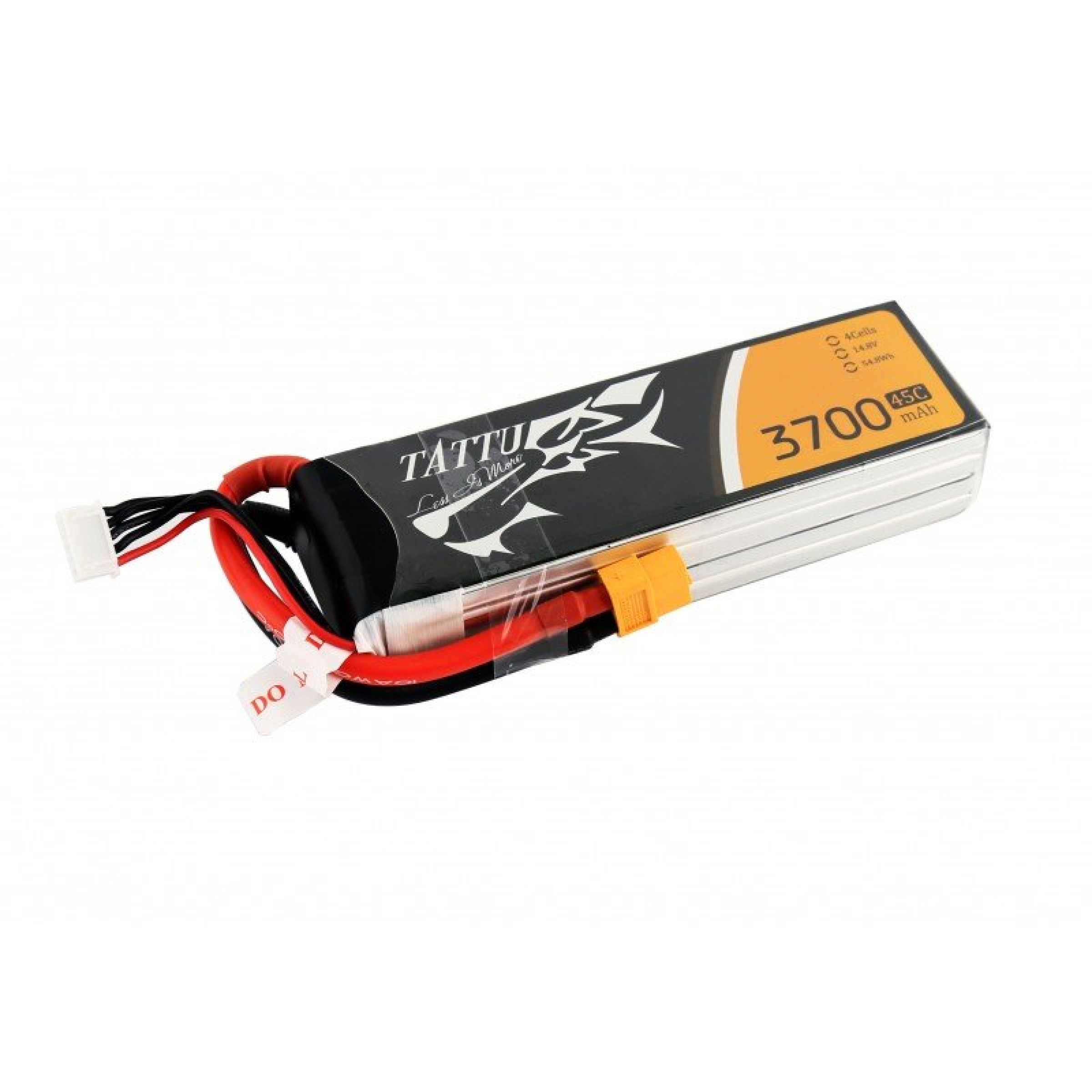 Tattu 3700mAh 4S 45C Lipo Akku mit XT60 Stecker