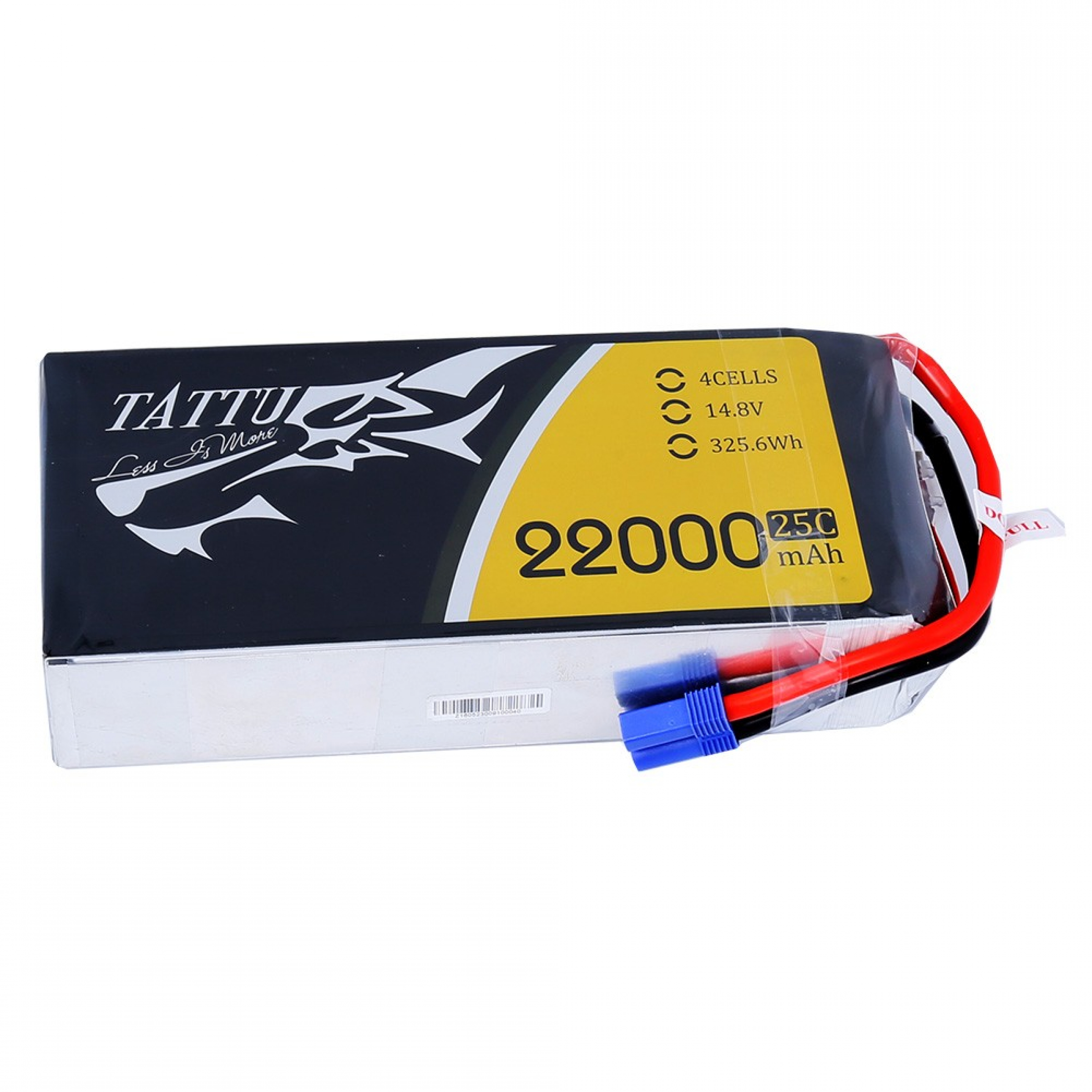 Tattu 22000mAh 14.8V 25C 4S1P Lipo Akku Pack EC5
