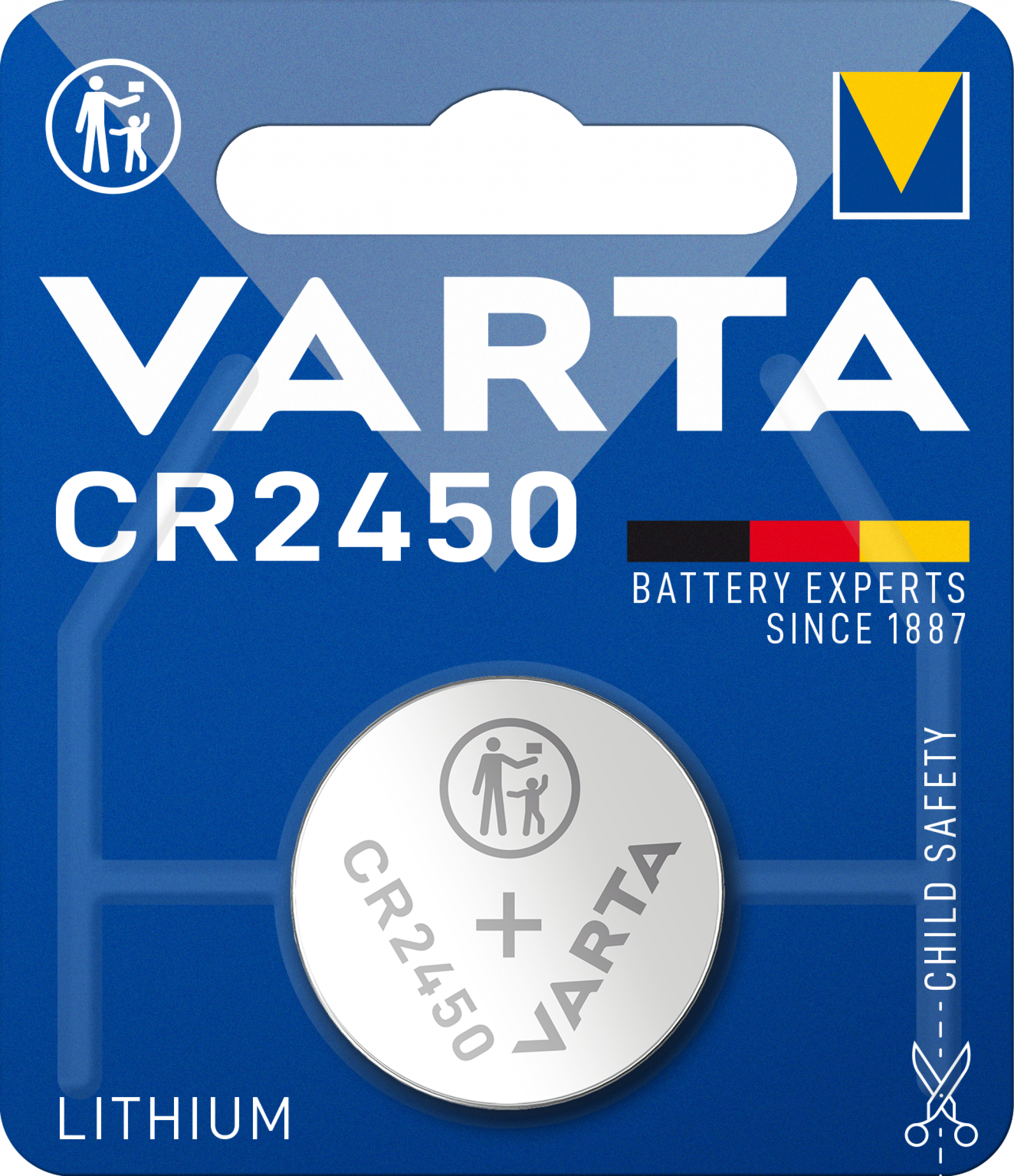 VARTA Lithium CR 2450 3V 1er Blister