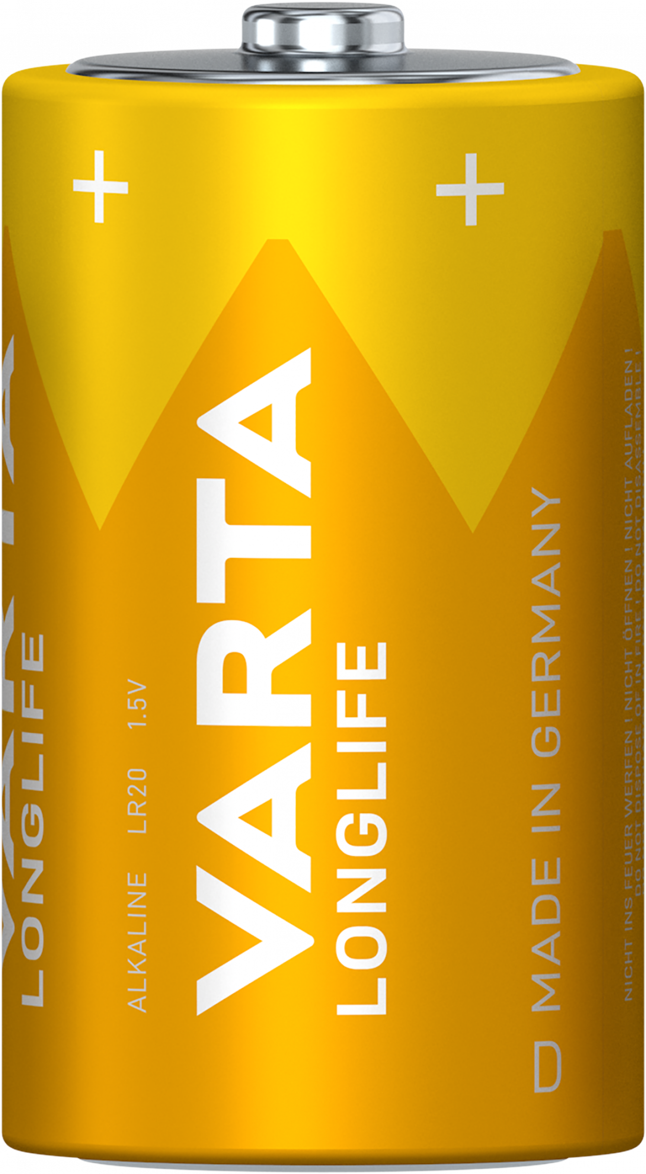 Varta Longlife Alkaline 4120 LR20 D Mono 2er Blister