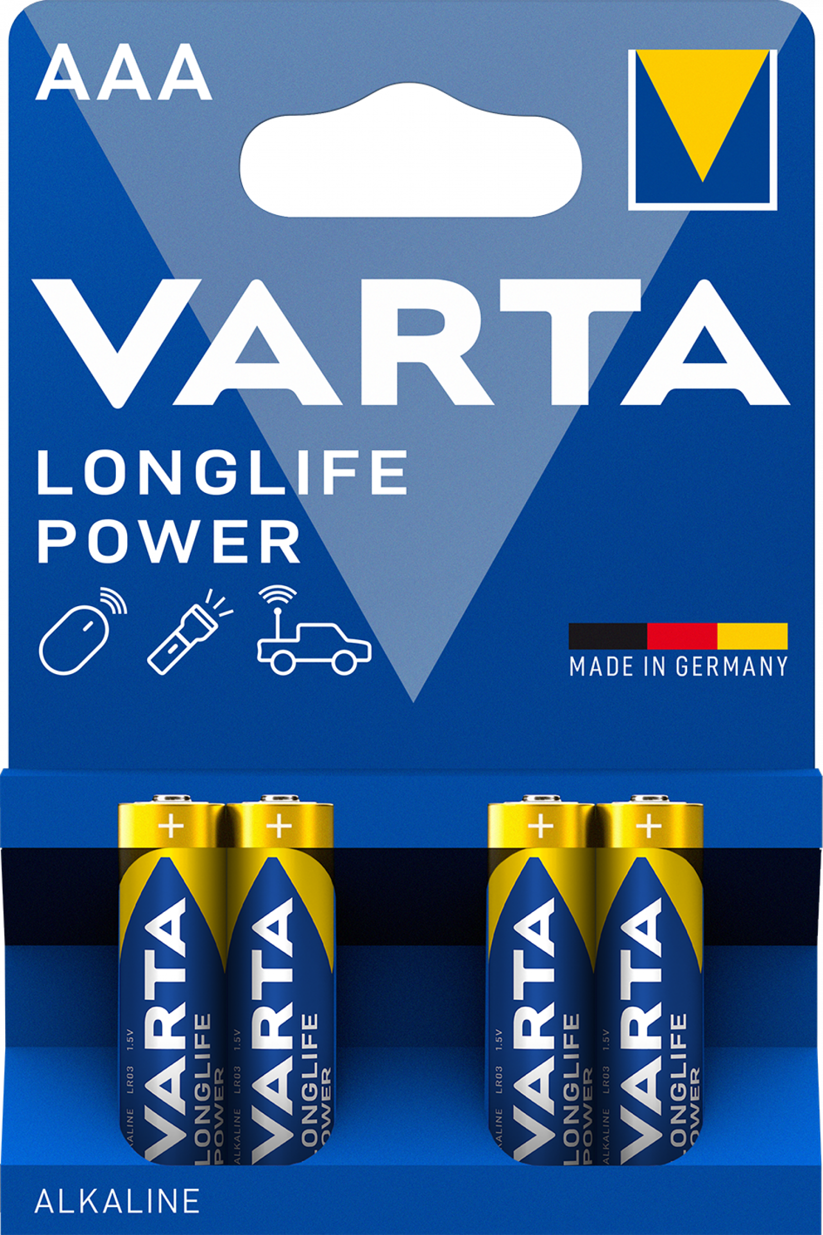 Varta Longlife Power Alkaline 4903 LR03 AAA Micro Blister 4