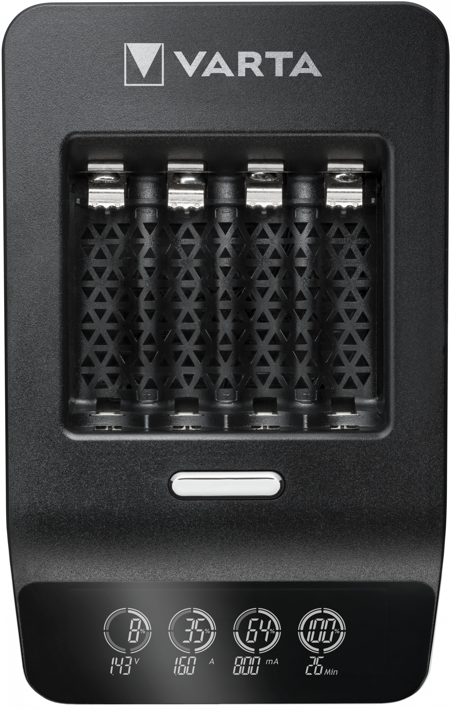 Varta LCD Lader Ultra Fast Charger+ 15 Minuten inkl. 4x AA R2U 2100 mAh