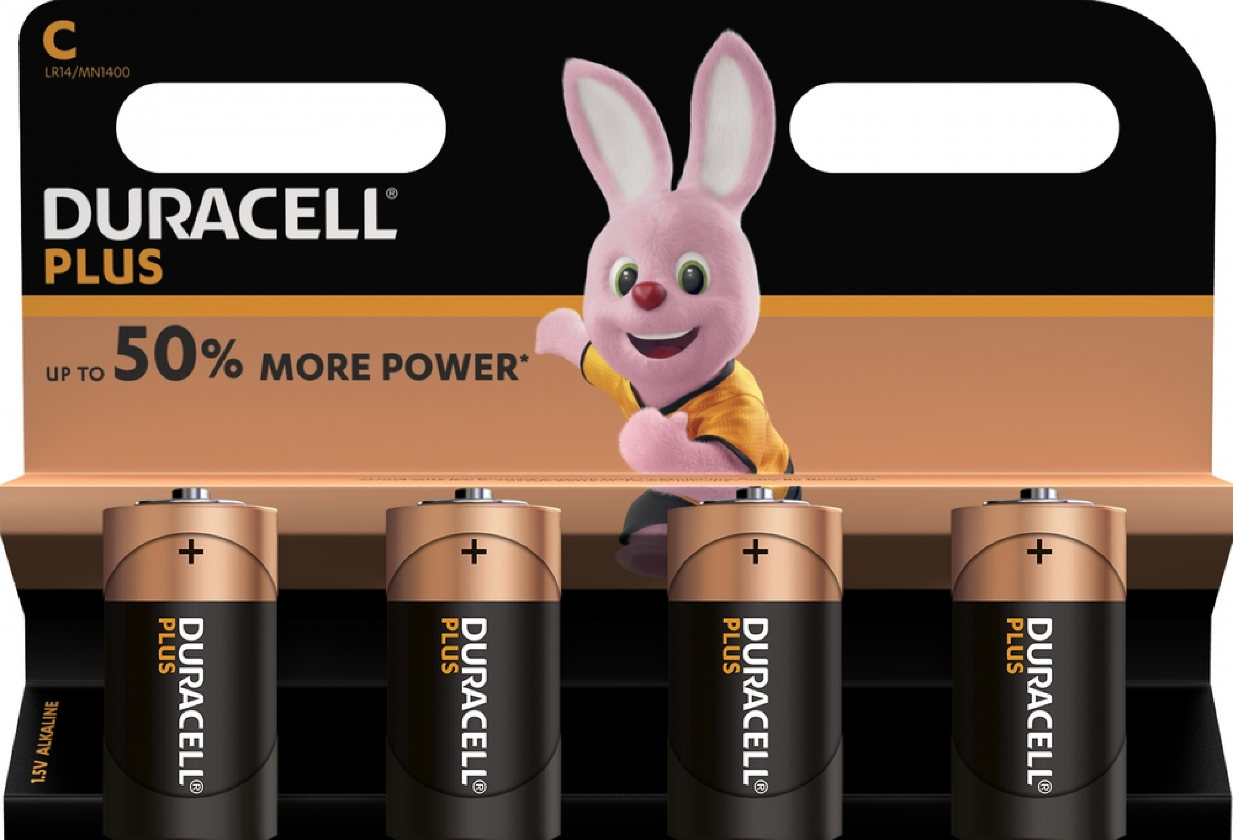 Duracell Plus  MN1400-LR14-C-Baby - 4er Blister