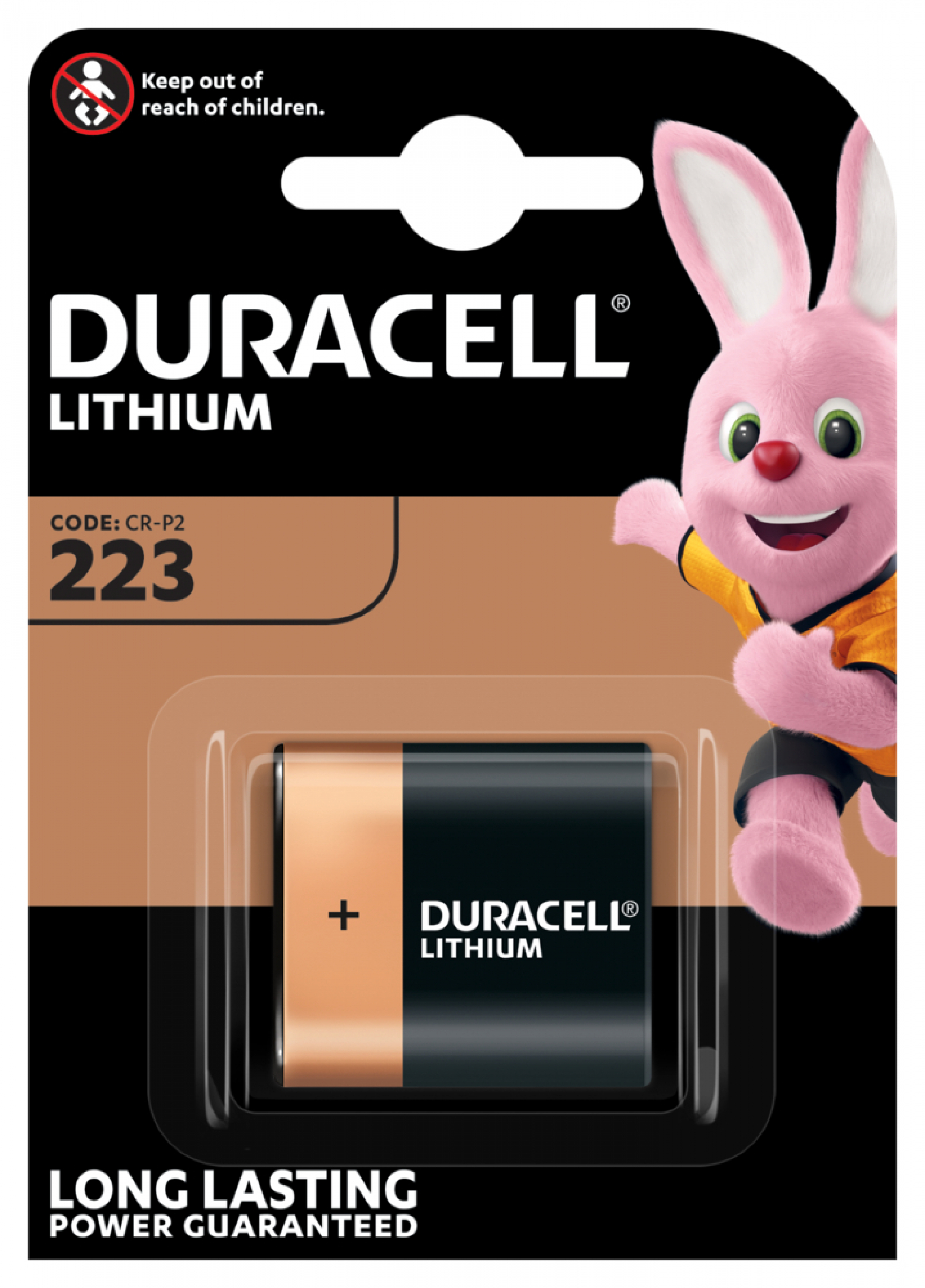 Duracell Lithium 223 CR-P2