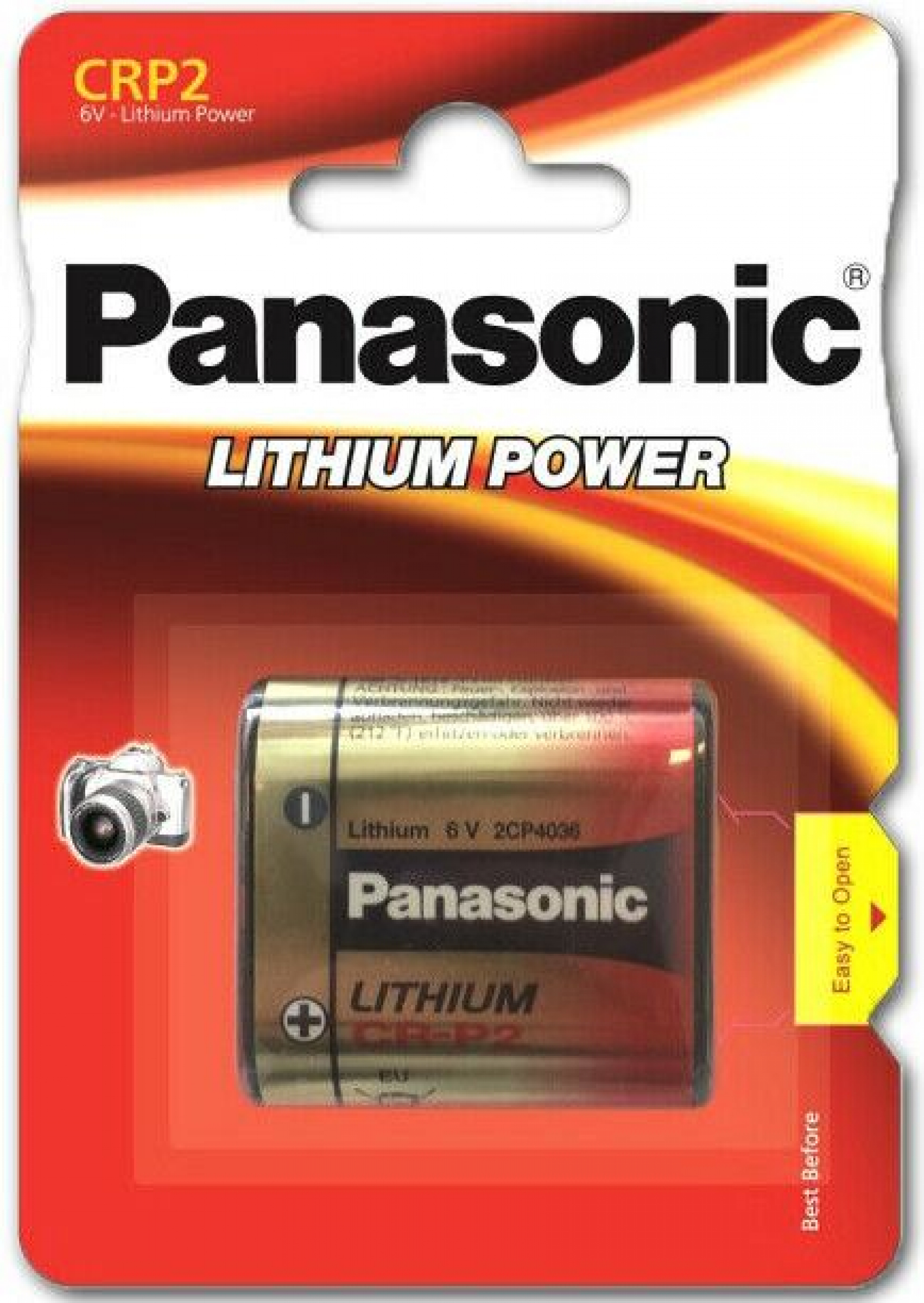 Panasonic Photo Power CRP-2P 223 Lithium 1er Blister