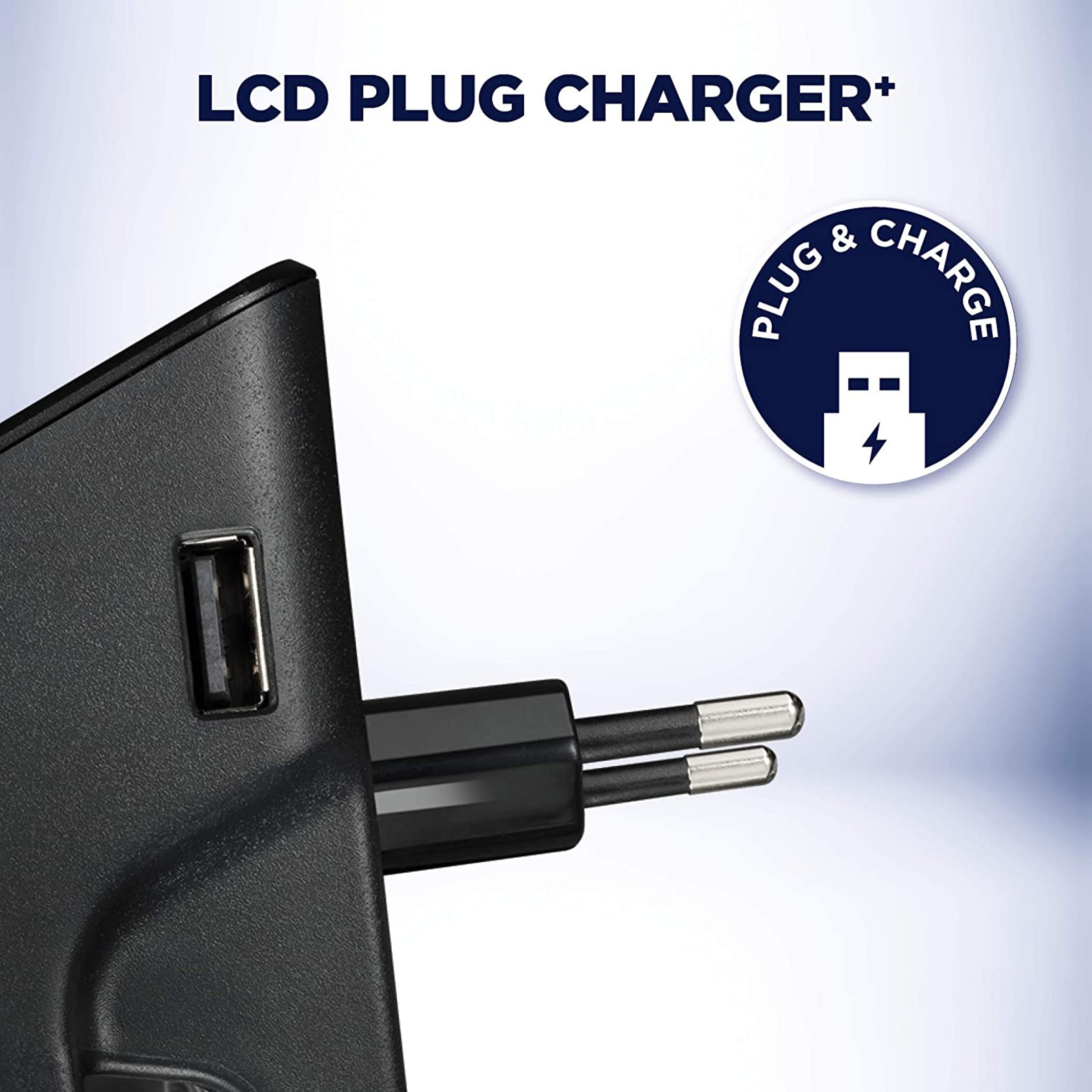 Varta LCD PLUG Charger+ inkl. 4x AA 2100 R2U mAh