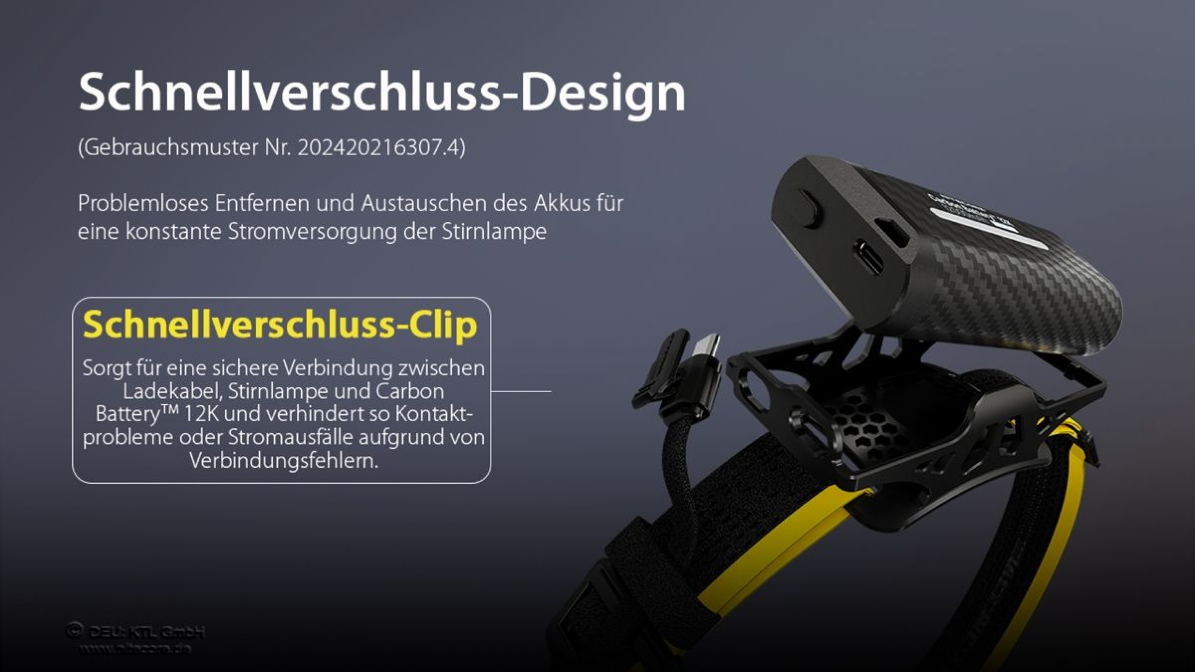 Nitecore CB12K KIT - Extension Kit für NU40, NU43, NU45, NU50, NU53, HC60 UHE, HC65 UHE, HC70 UHE