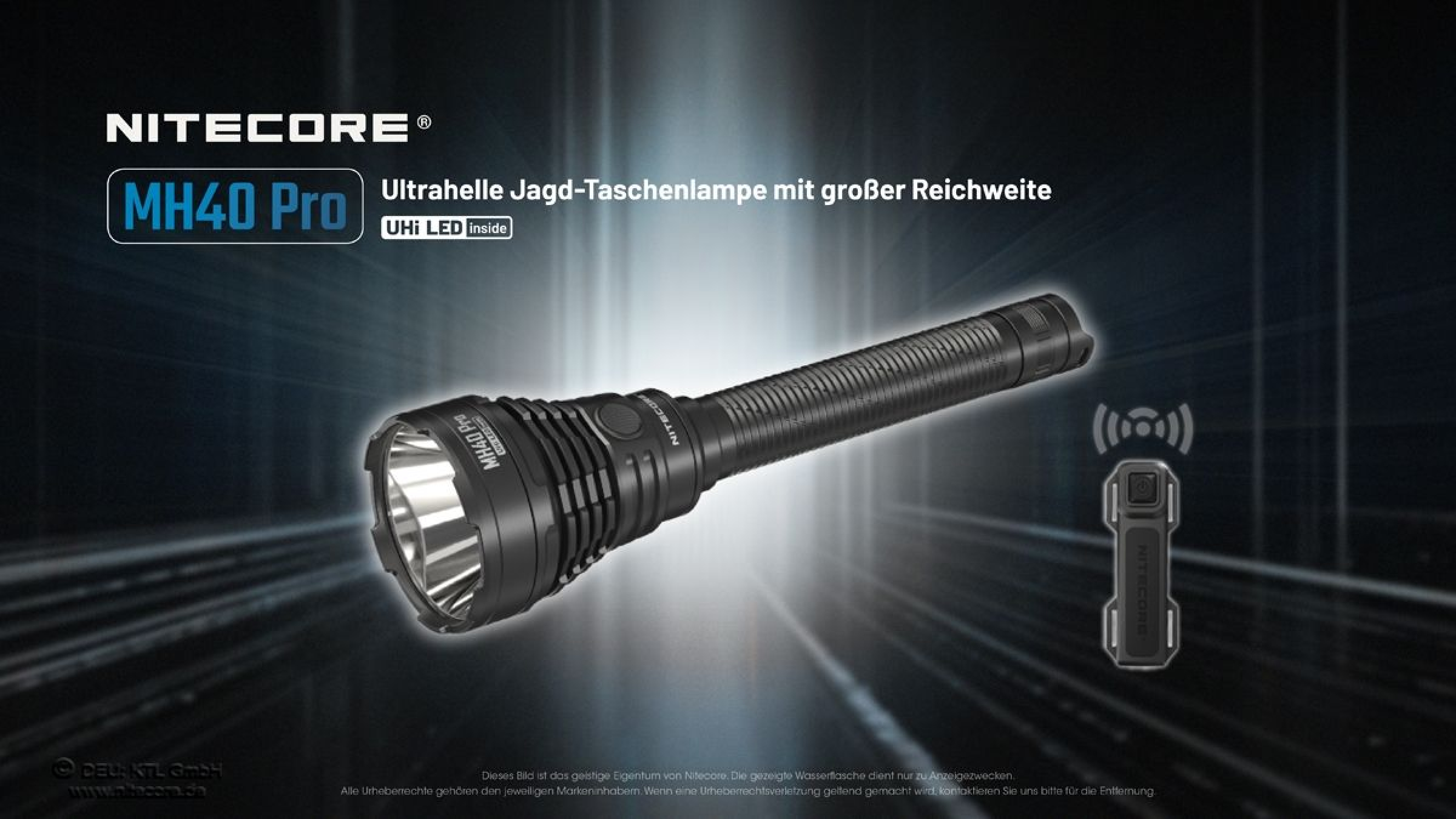 Nitecore MH40 PRO Hunting Set - 3500 Lumen