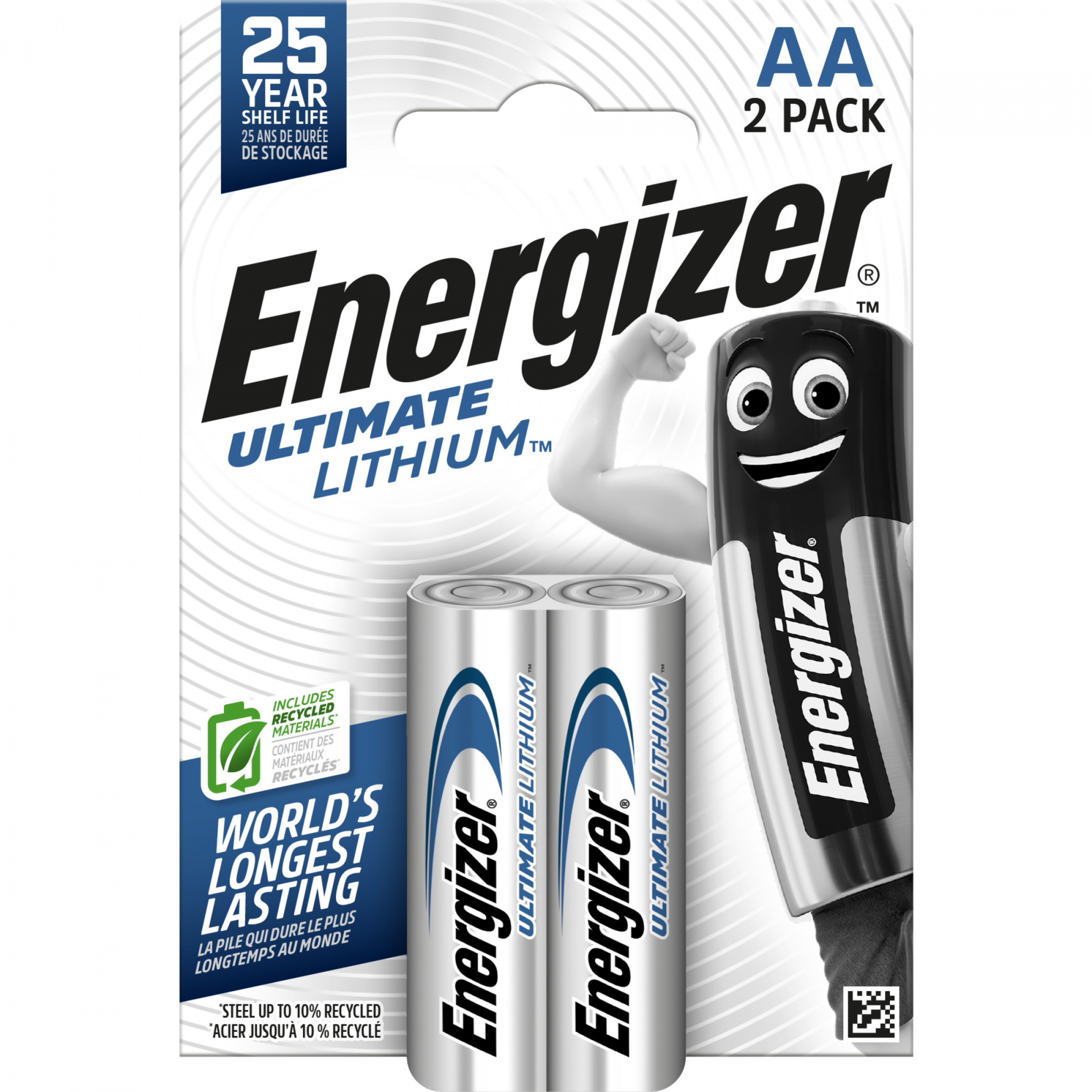 Energizer Ultimate Lithium L91 AA Mignon 2er Blister