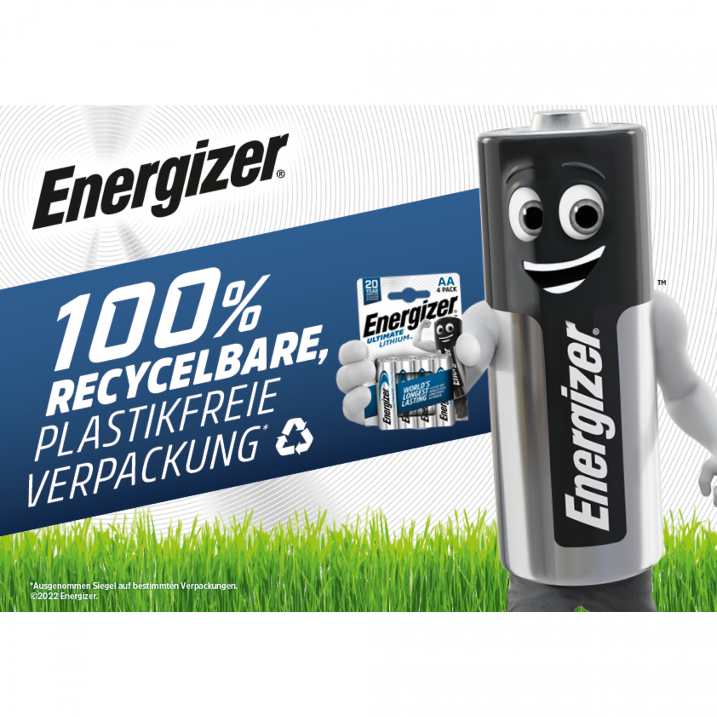 Energizer Ultimate Lithium L91 AA Mignon 2er Blister