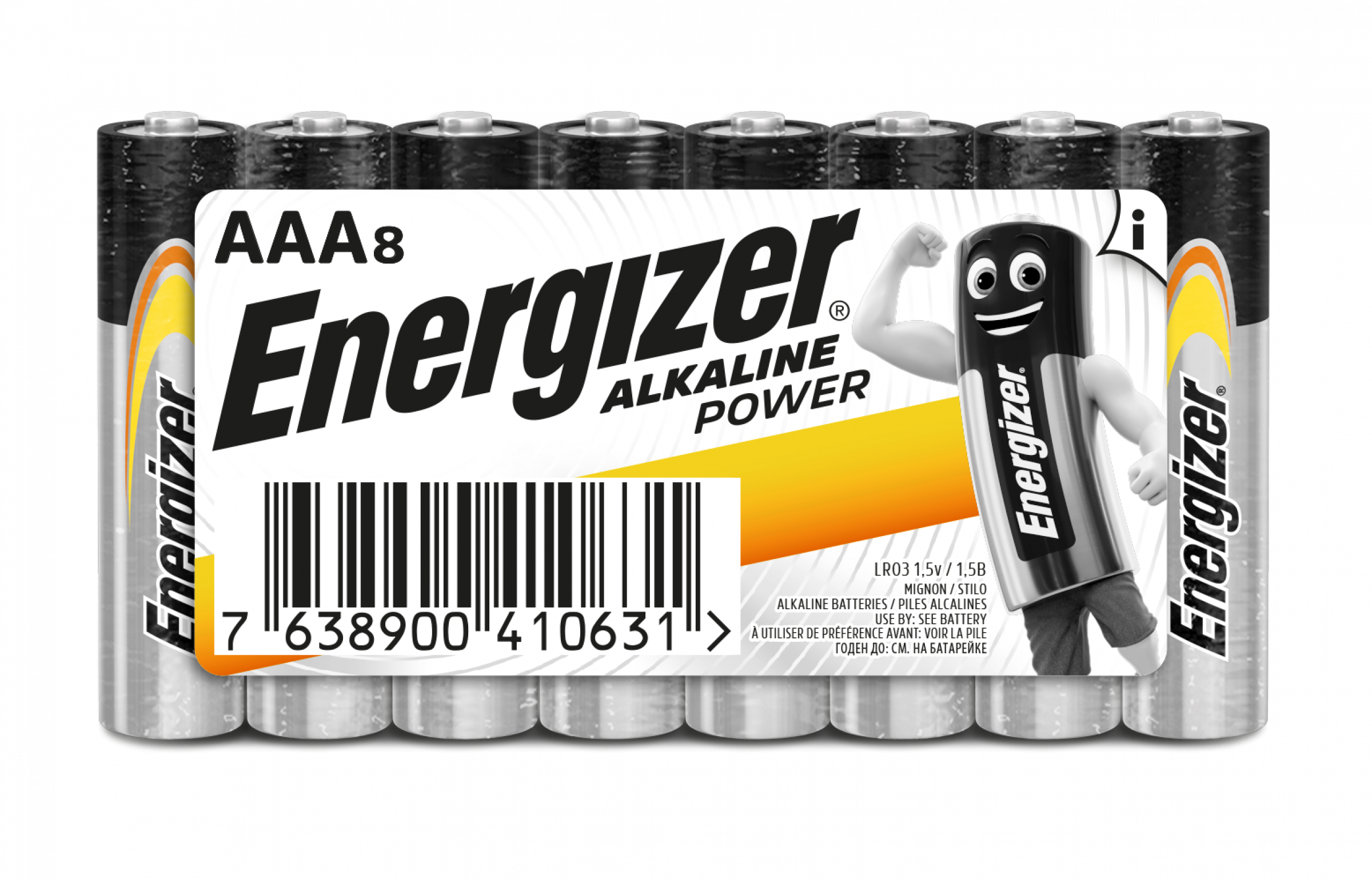 VOLTRONIC SHOP | Energizer Alkaline Power Micro - AAA - LR03 - 8er Blister