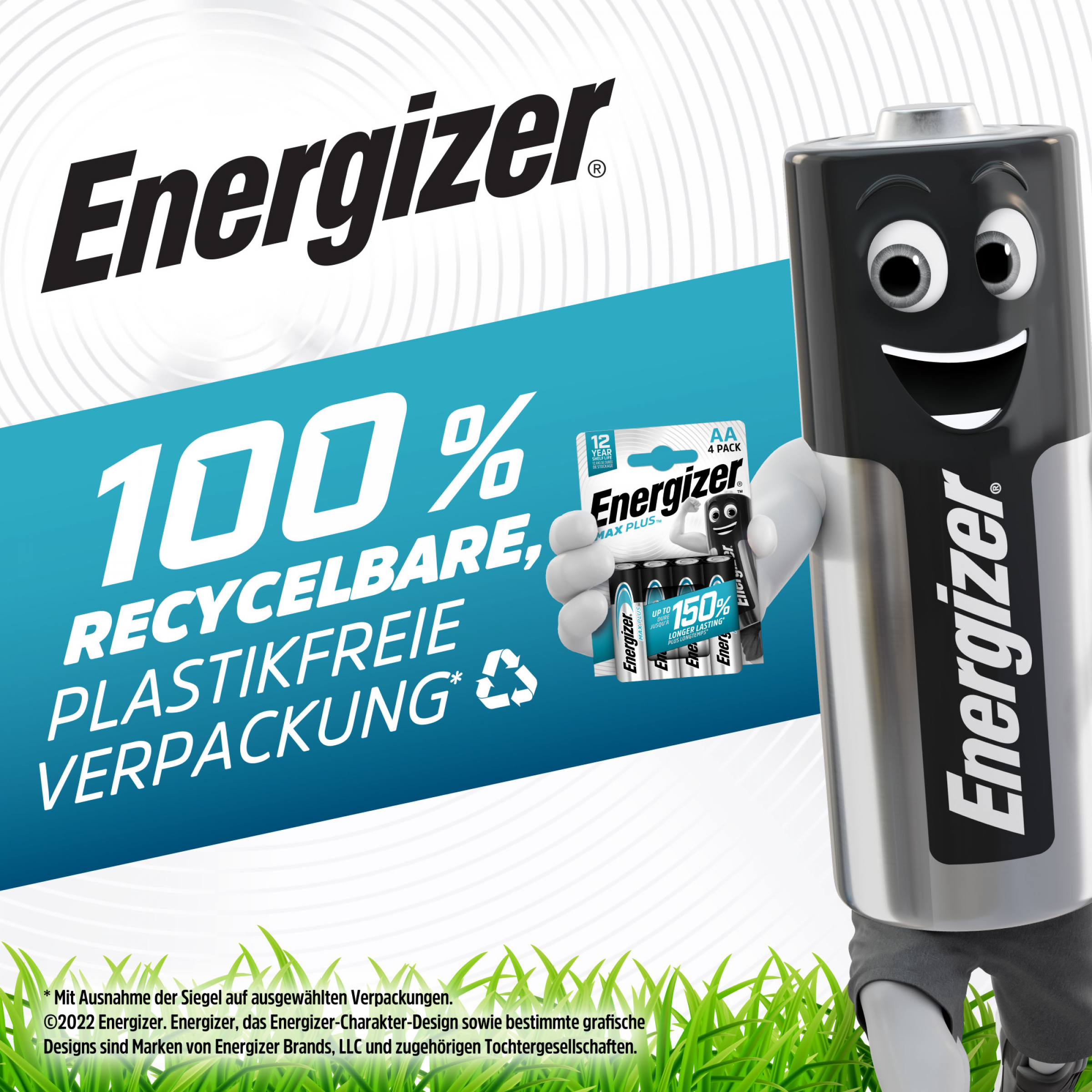 Energizer MAXPlus Baby C Alkaline Batterie 2er Blister