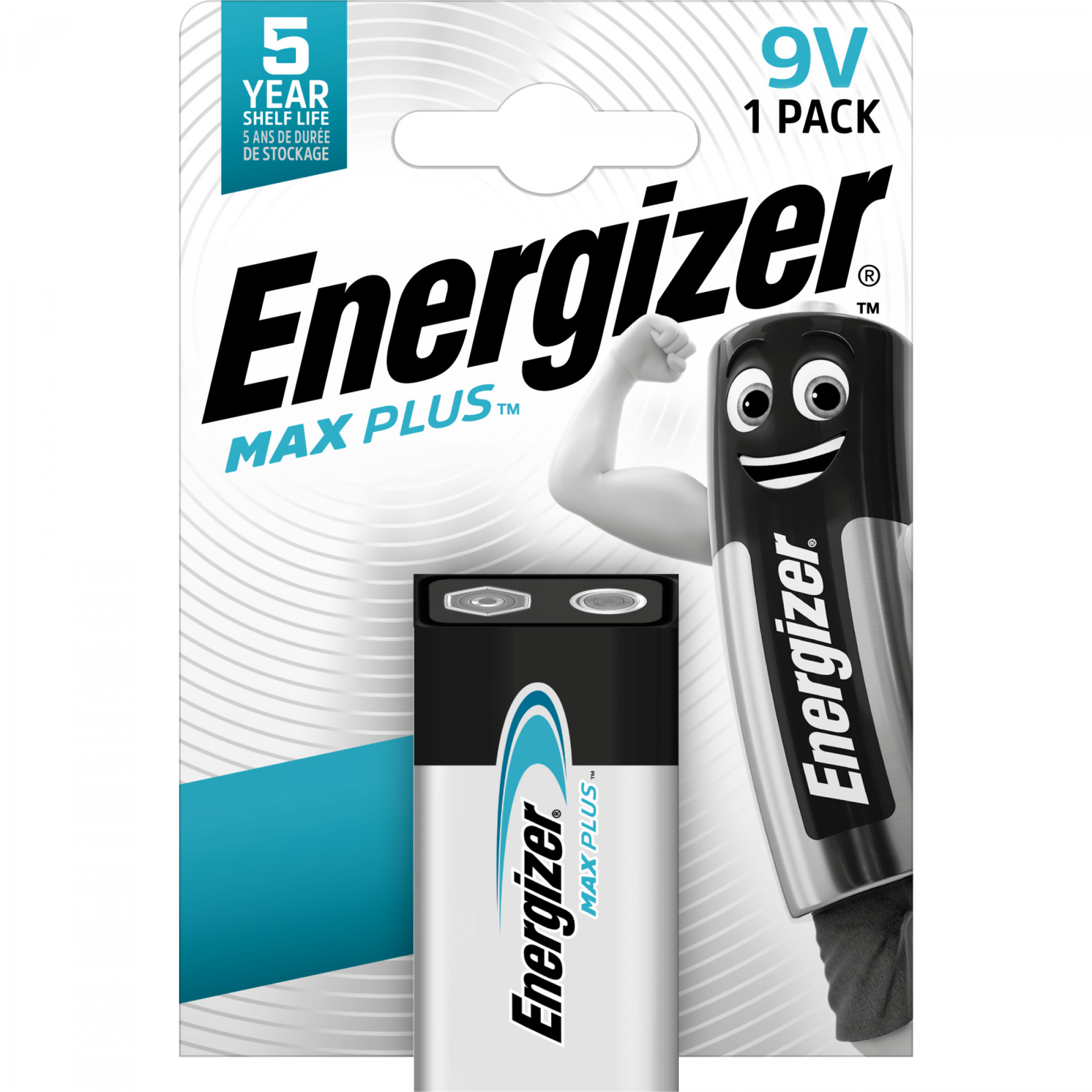 Energizer MAXPlus 9V E-Block 1er Blister