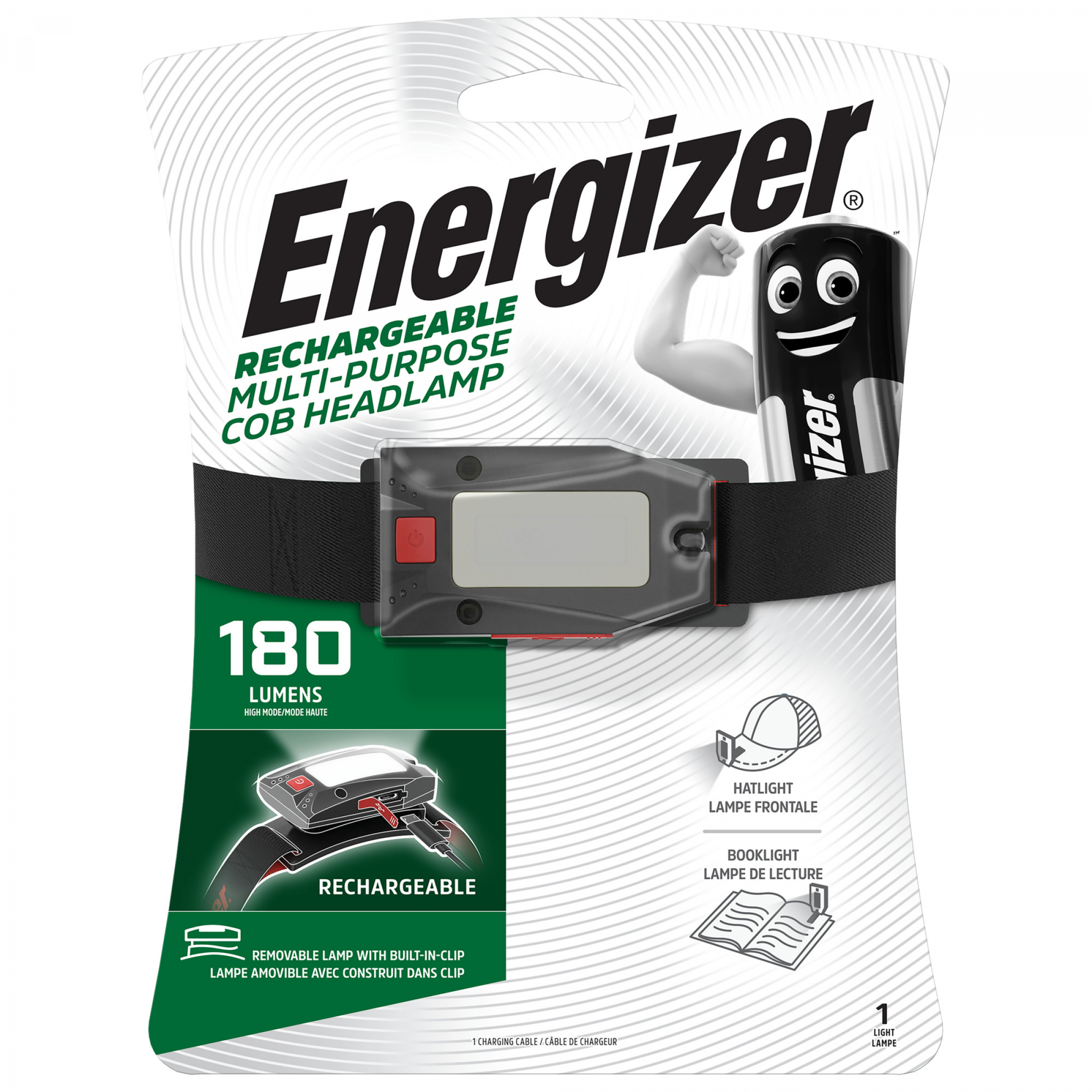 Energizer Kopfleuchte Multiuse Rechargeable Headlamp