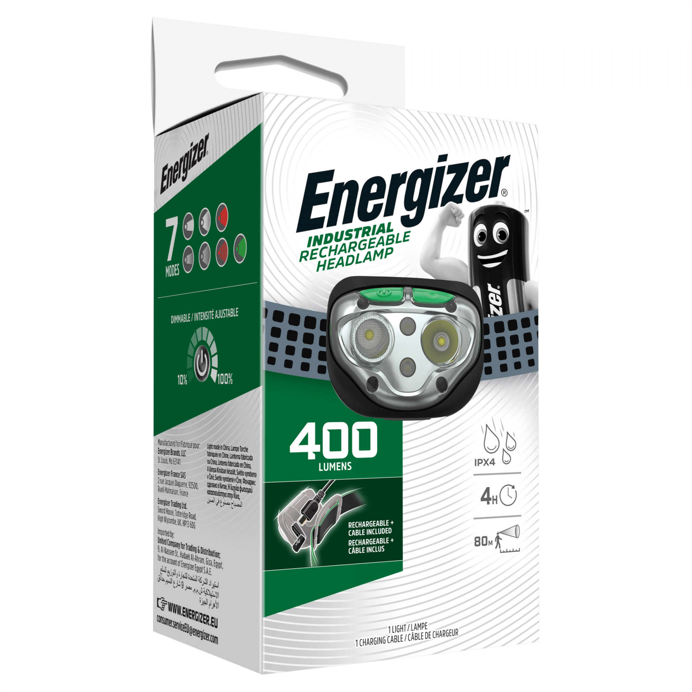 Energizer Taschenlampe Industrial Rechargeable Headlamp