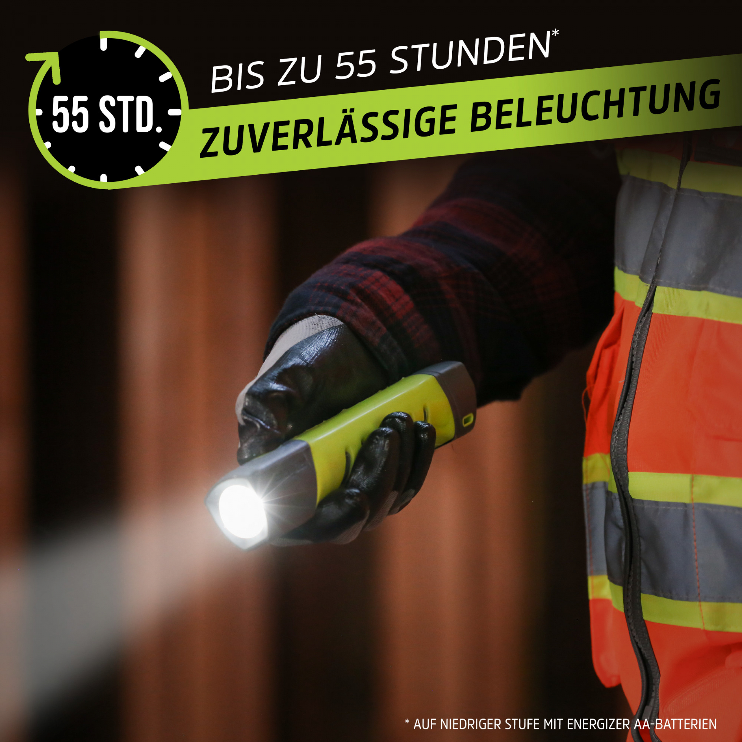 Energizer Pro Series Small Handheld Hybrid-Taschenlampe