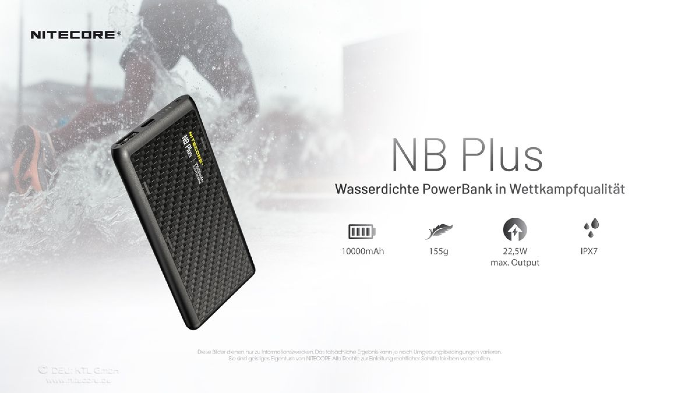 Nitecore NB Plus Powerbank 10000mA