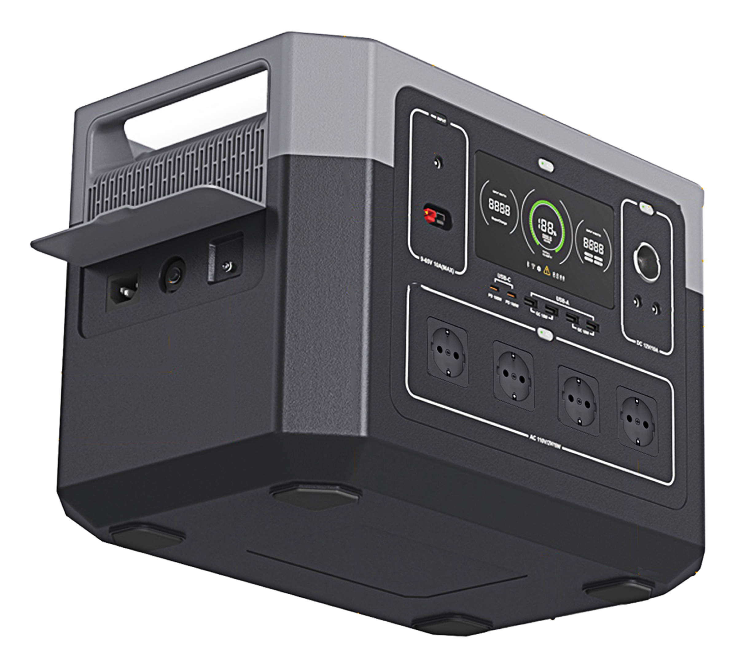 VTPro Powerstation Autarc 2000 / 2000W 1920Wh PD100W USB5V/3A DC12/10A DC5525