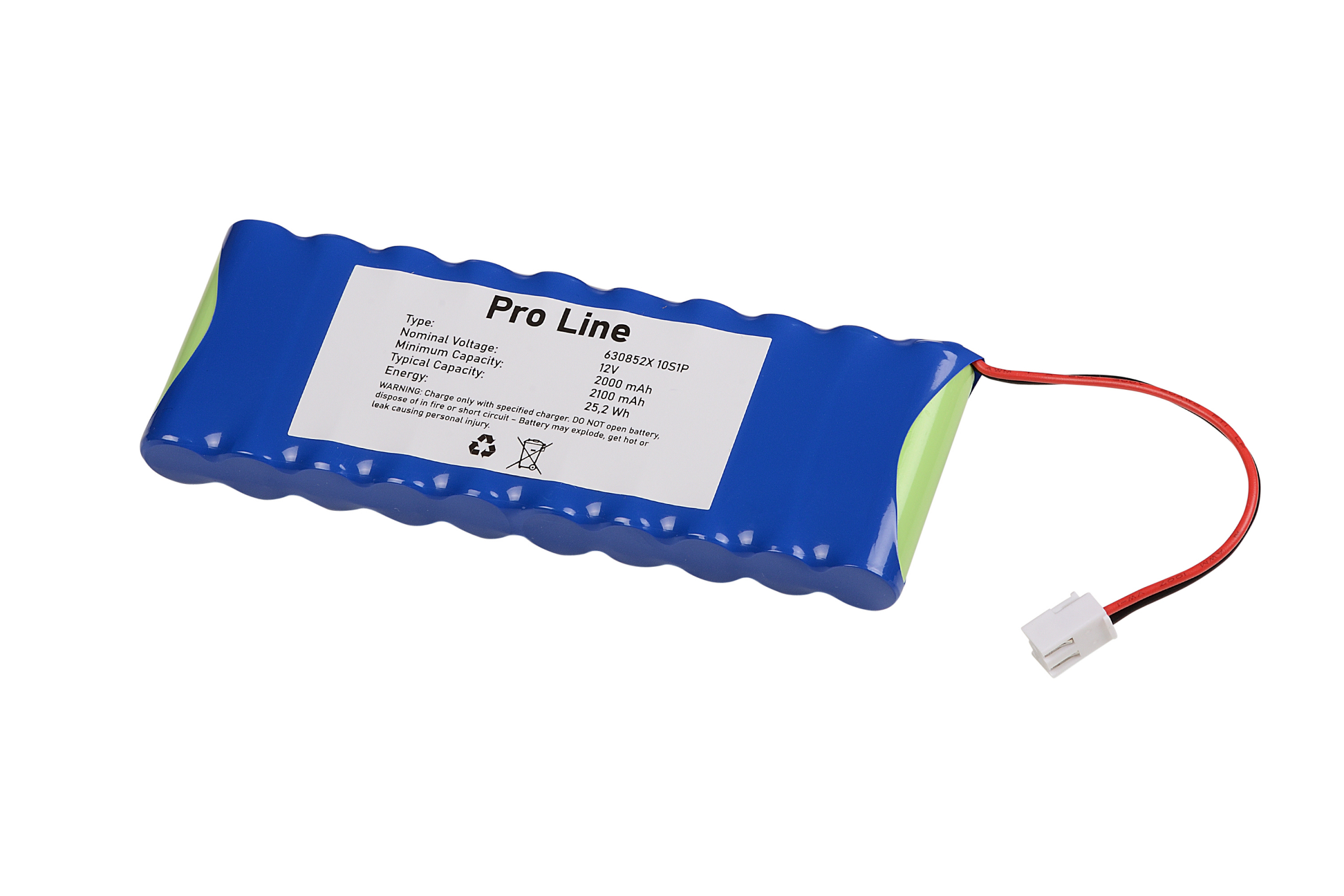 Infinio NIMH 12V Akkupack 2 V 2,1 Ah WDT-S RT2 SF G2/G3/G4