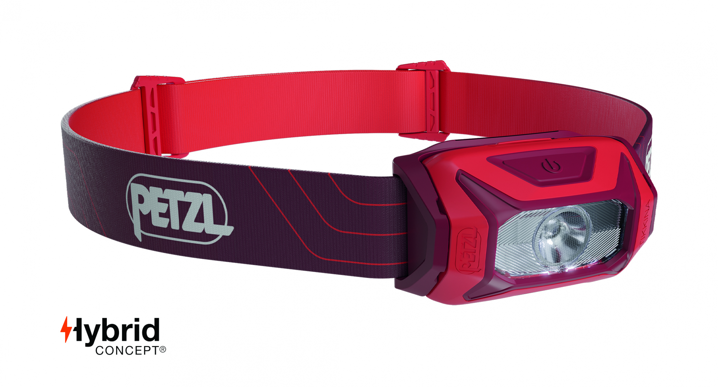 Petzl Kopfleuchte TIKKINA rot E060AA03